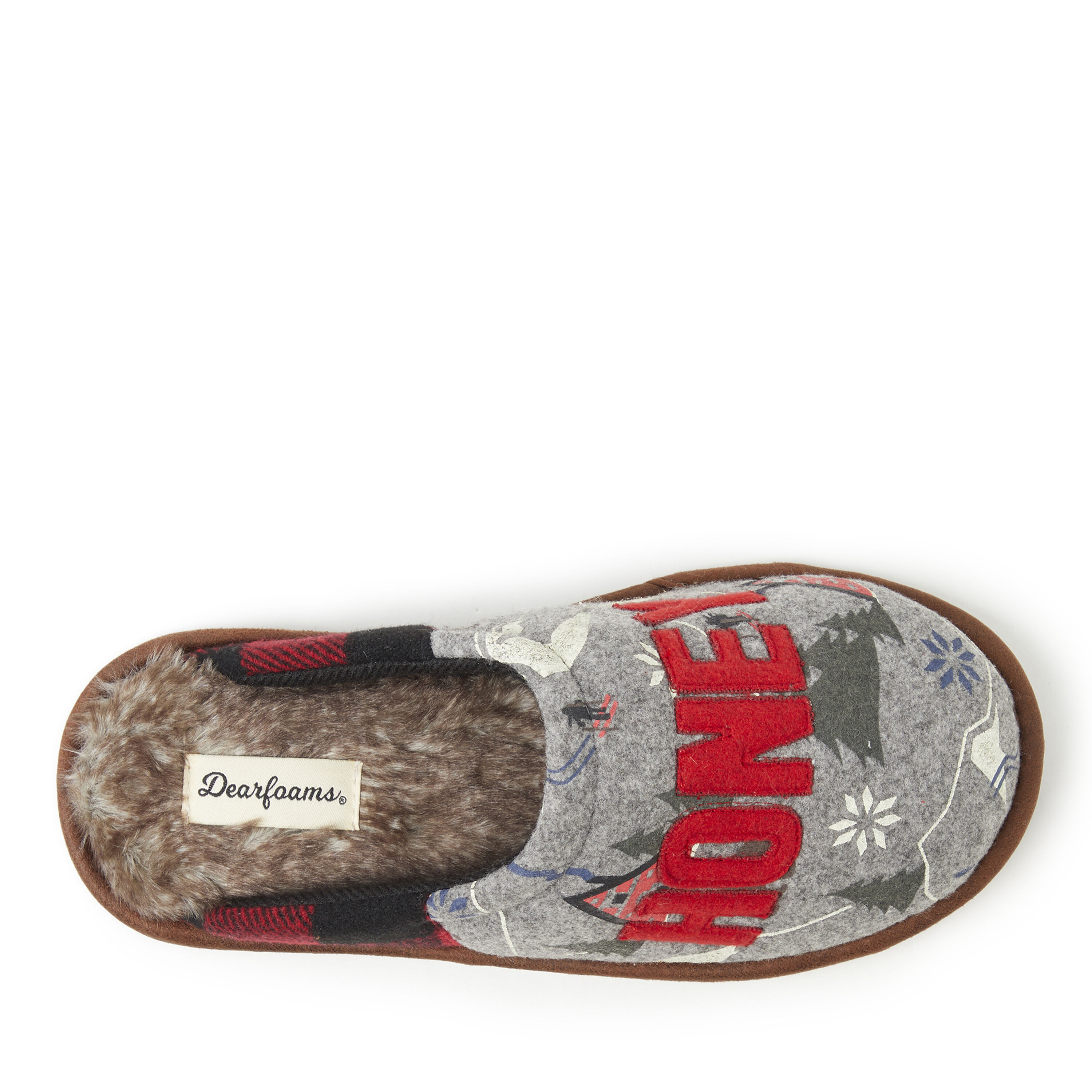 Unisex Family Mood Bear Scuff Slipper