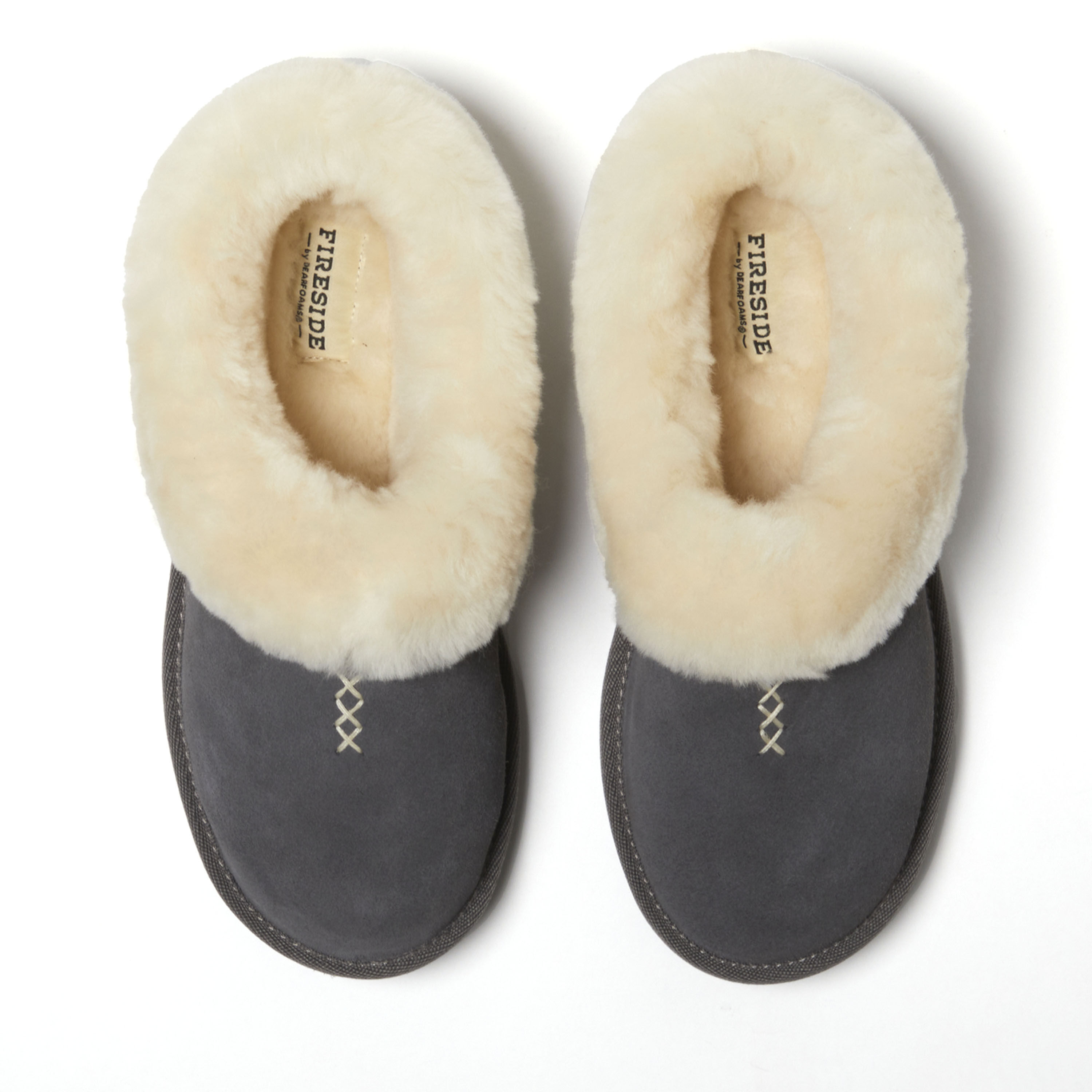 期間限定お買い得商品 |  通販 Women's Shearling Genuine Adelaide Dearfoams by Fireside 靴