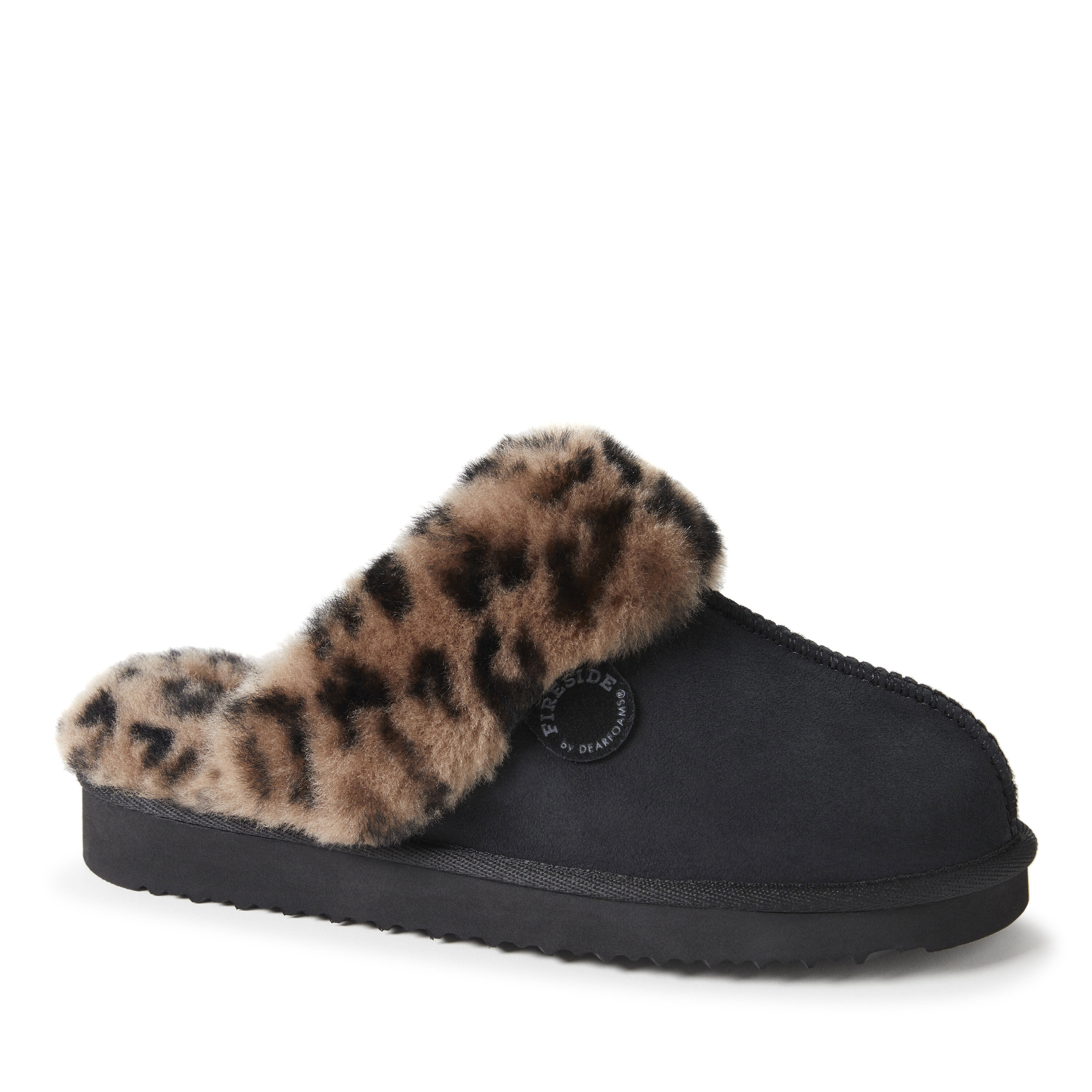 Leopard dearfoam slippers sales