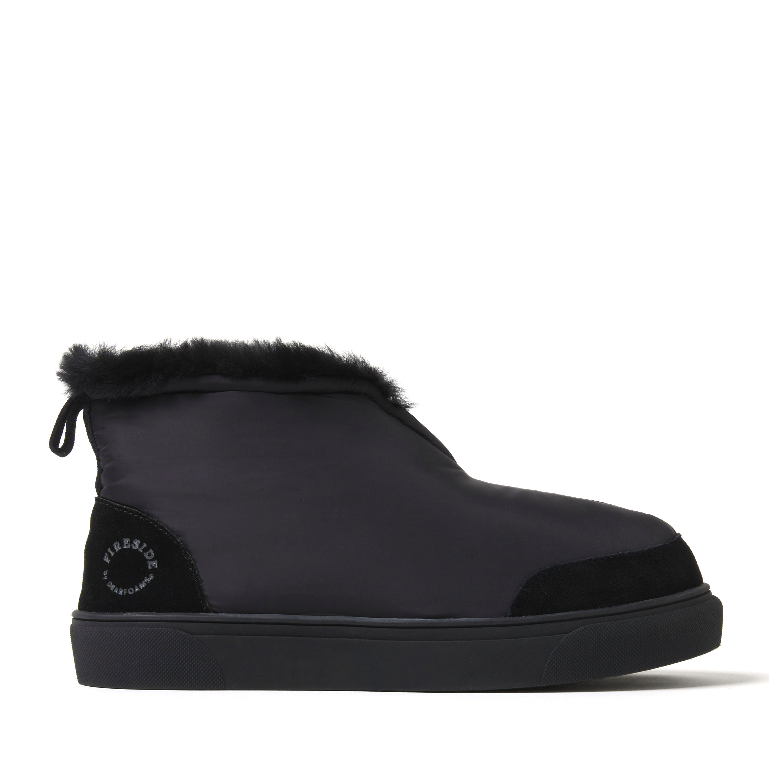 Women's Fireside by Dearfoams Shearling Warm Up Bootie