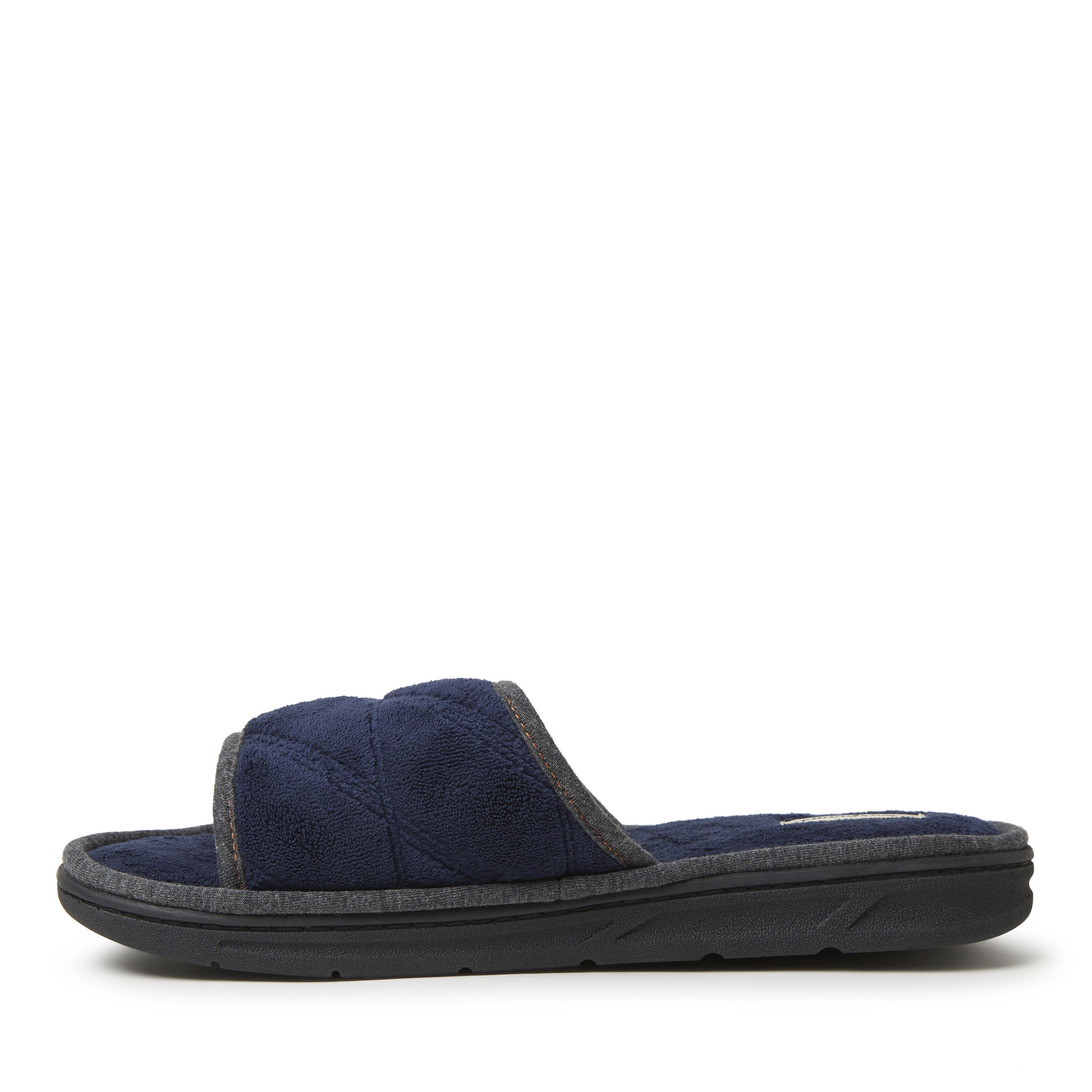 Men's cooper quilted terry adjustable slide slipper 2025