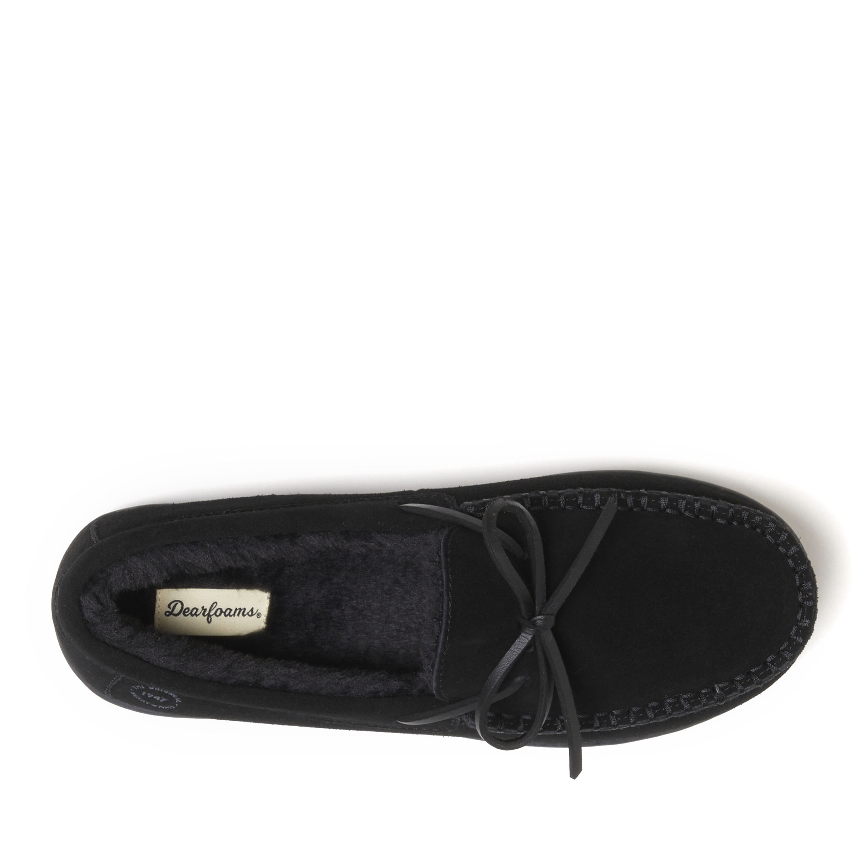 Men's Douglas Genuine Suede Moc With Tie