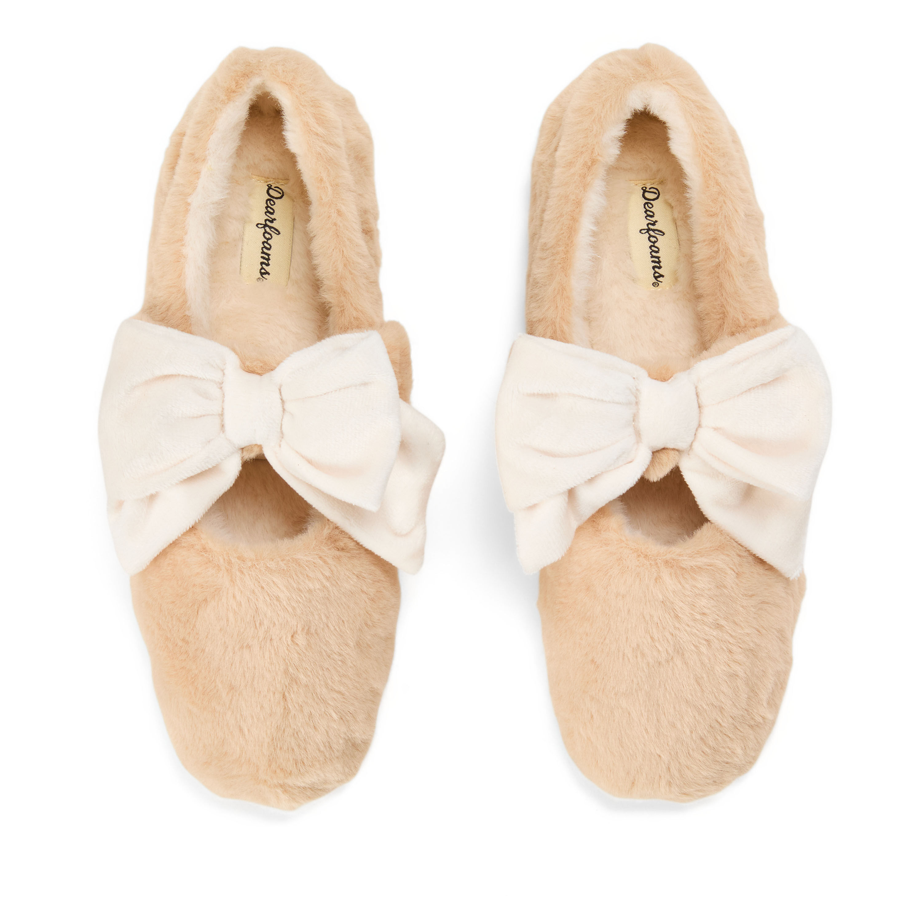 Dearfoams Women's Pennie Maryjane With Bow Slippers
