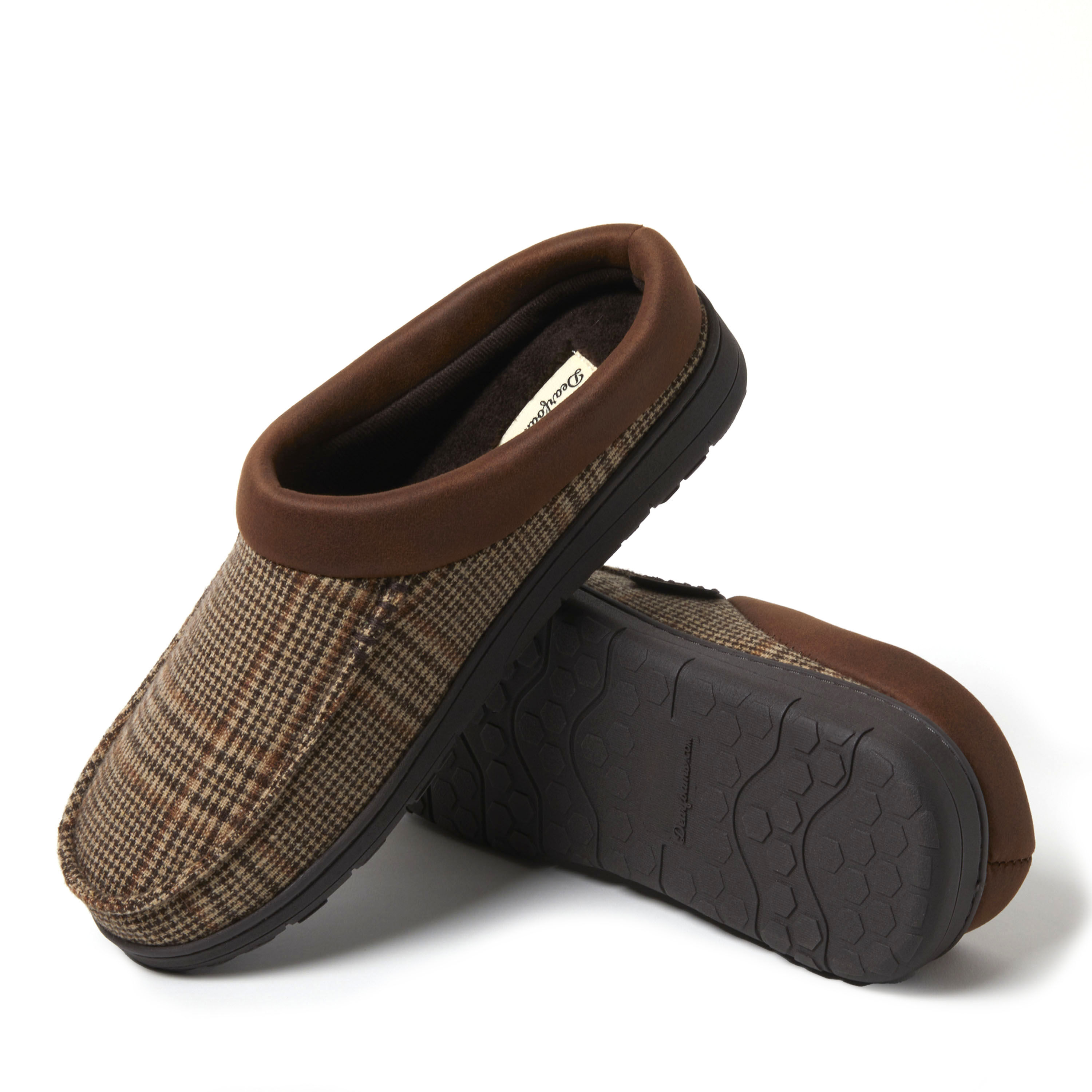 Men's Brendan Perforated Microsuede Moc Toe Clog