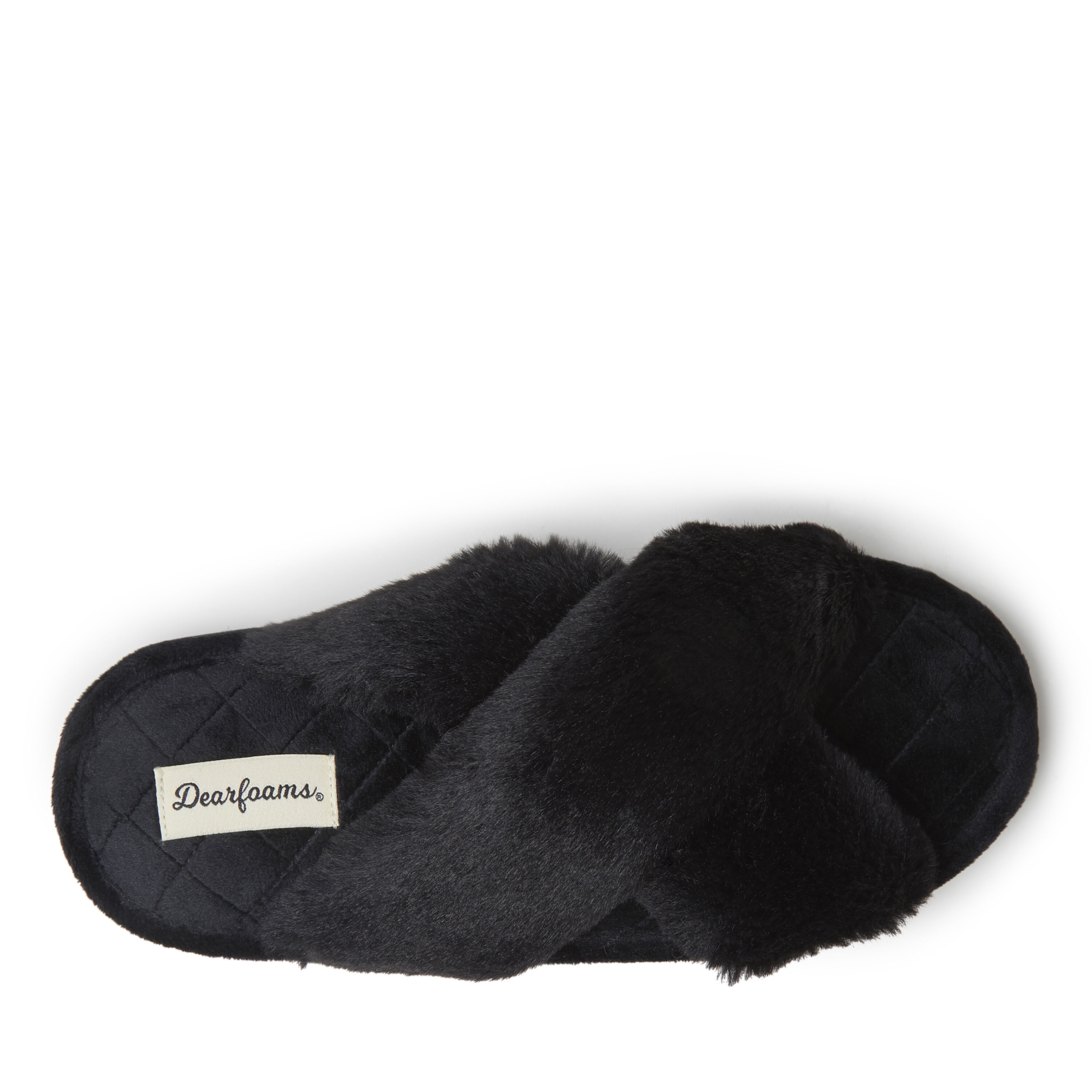 Dearfoam jessica best sale faux fur