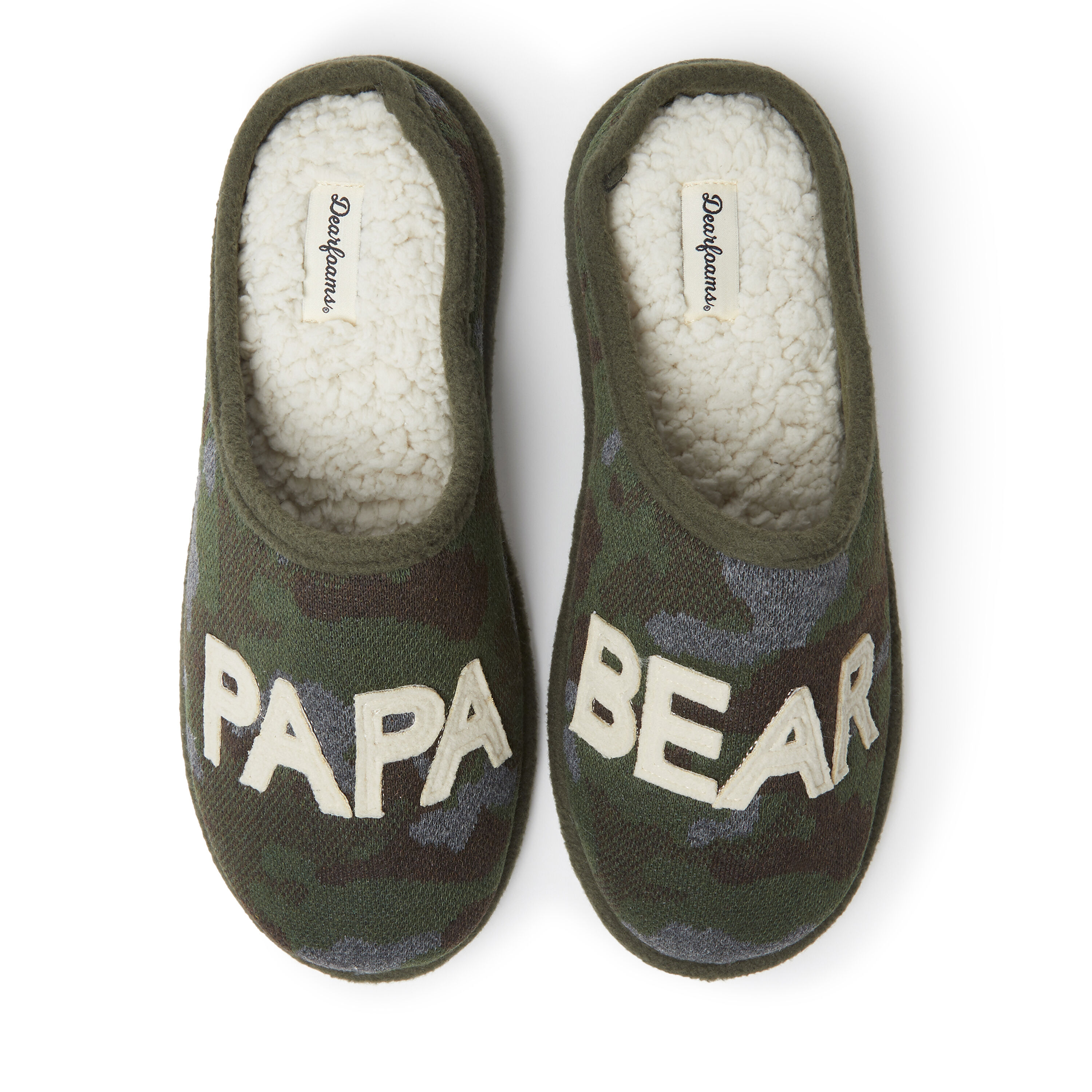 Dearfoam papa shop bear slippers