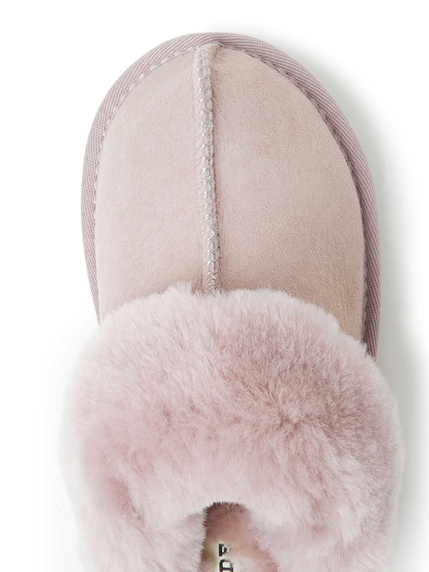 Dearfoams sydney clearance shearling scuff slippers