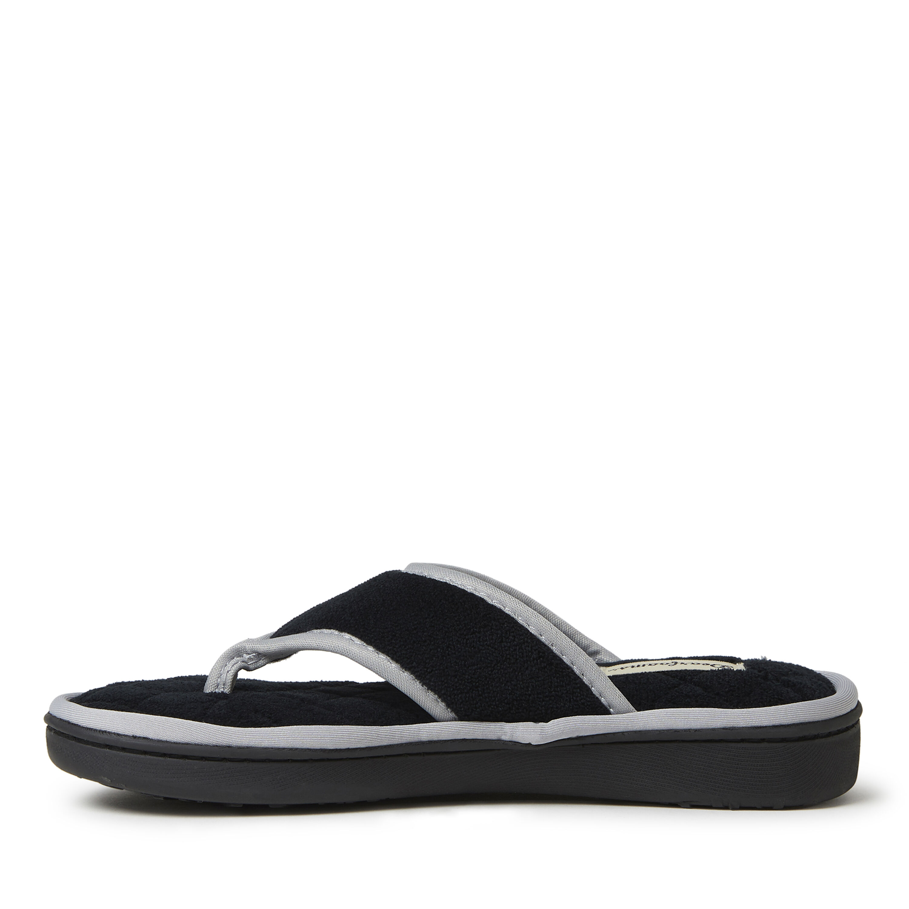 Women's Melanie Terry Thong  with Quilted Footbed Slipper