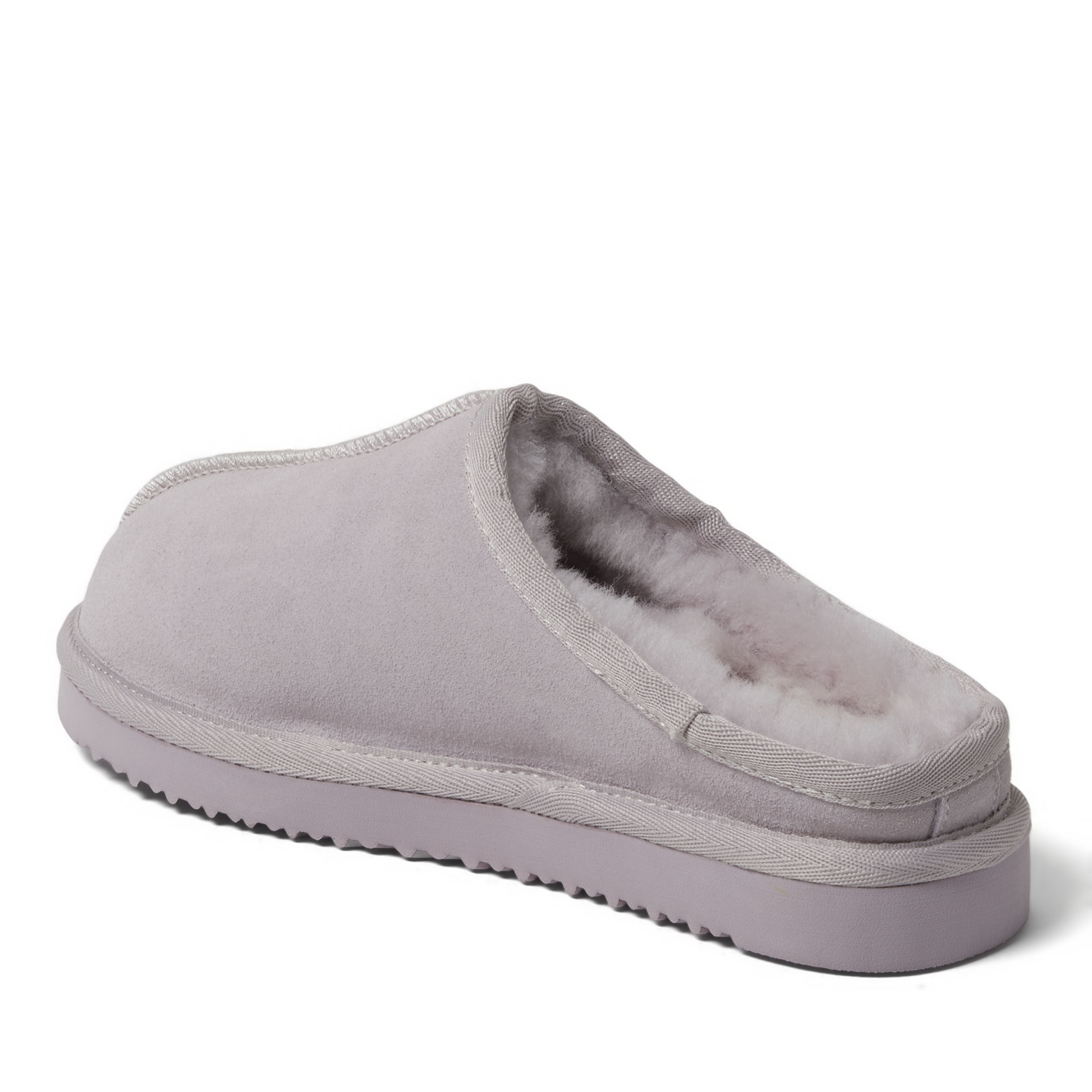 Women's Fireside by Dearfoams Greta Genuine Shearling Clog