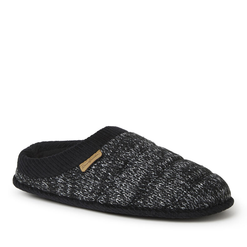 Men's Asher Quilted Marled Knit Clog