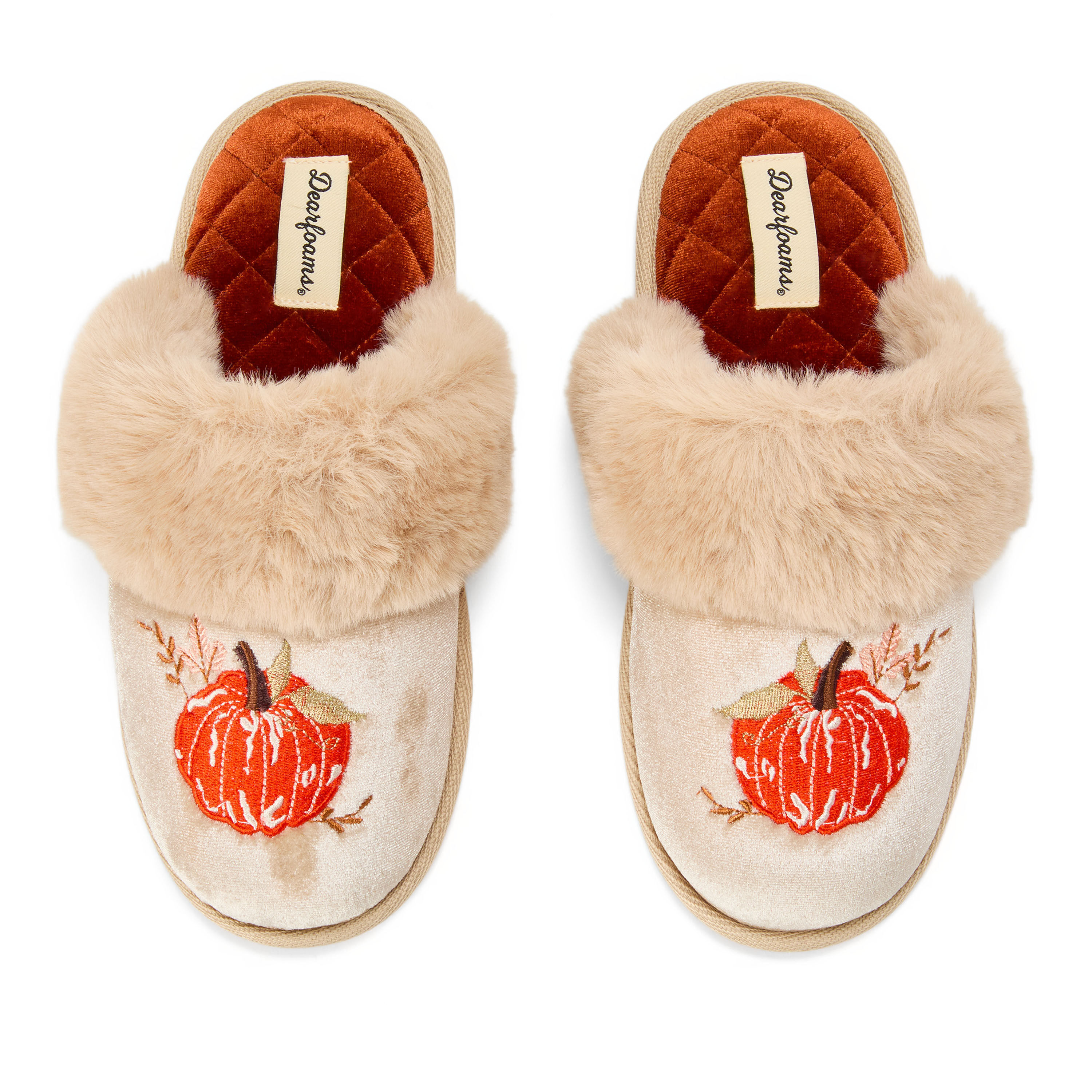 Women's Halloween Velour Scuff
