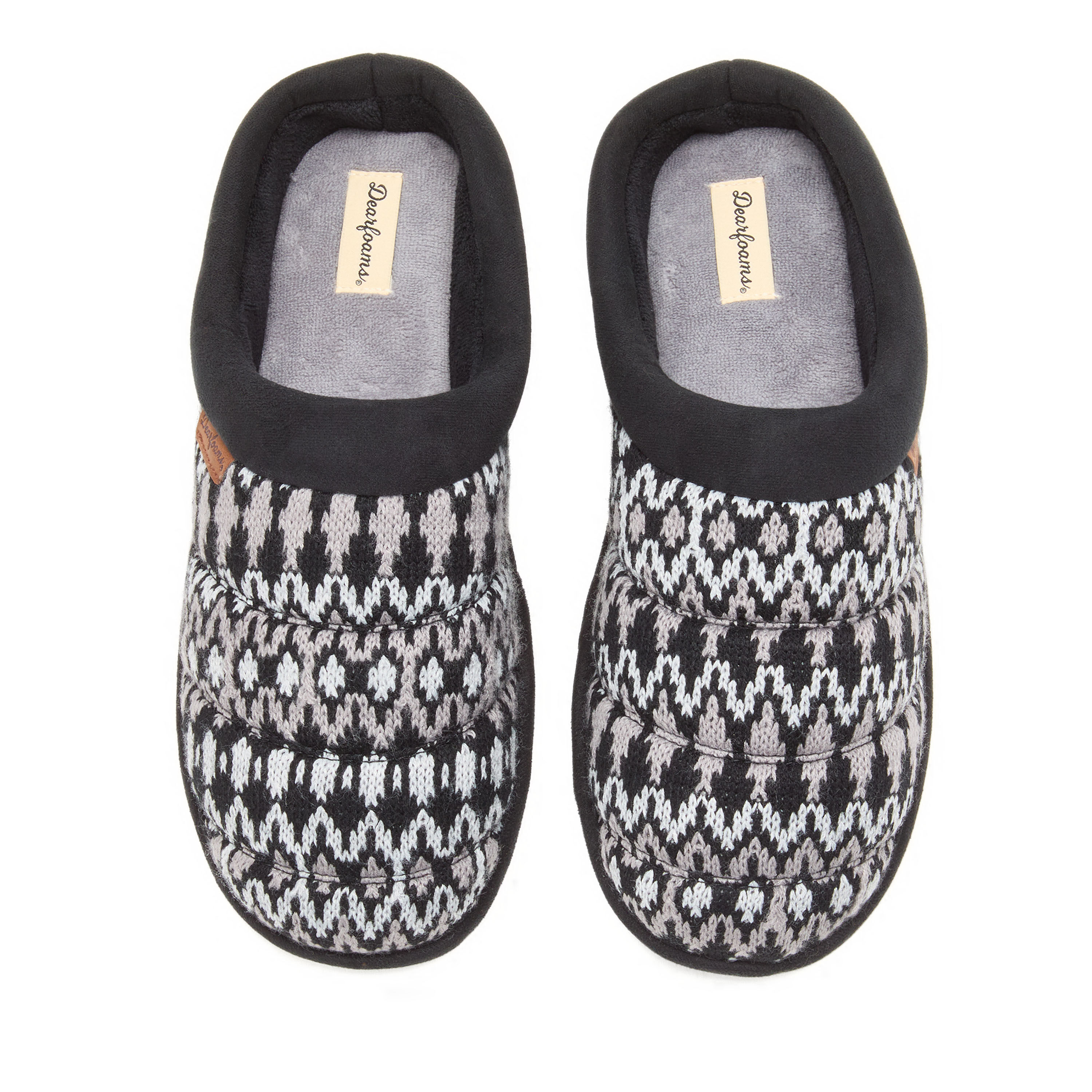 Men's Asher Quilted Marled Knit Clog