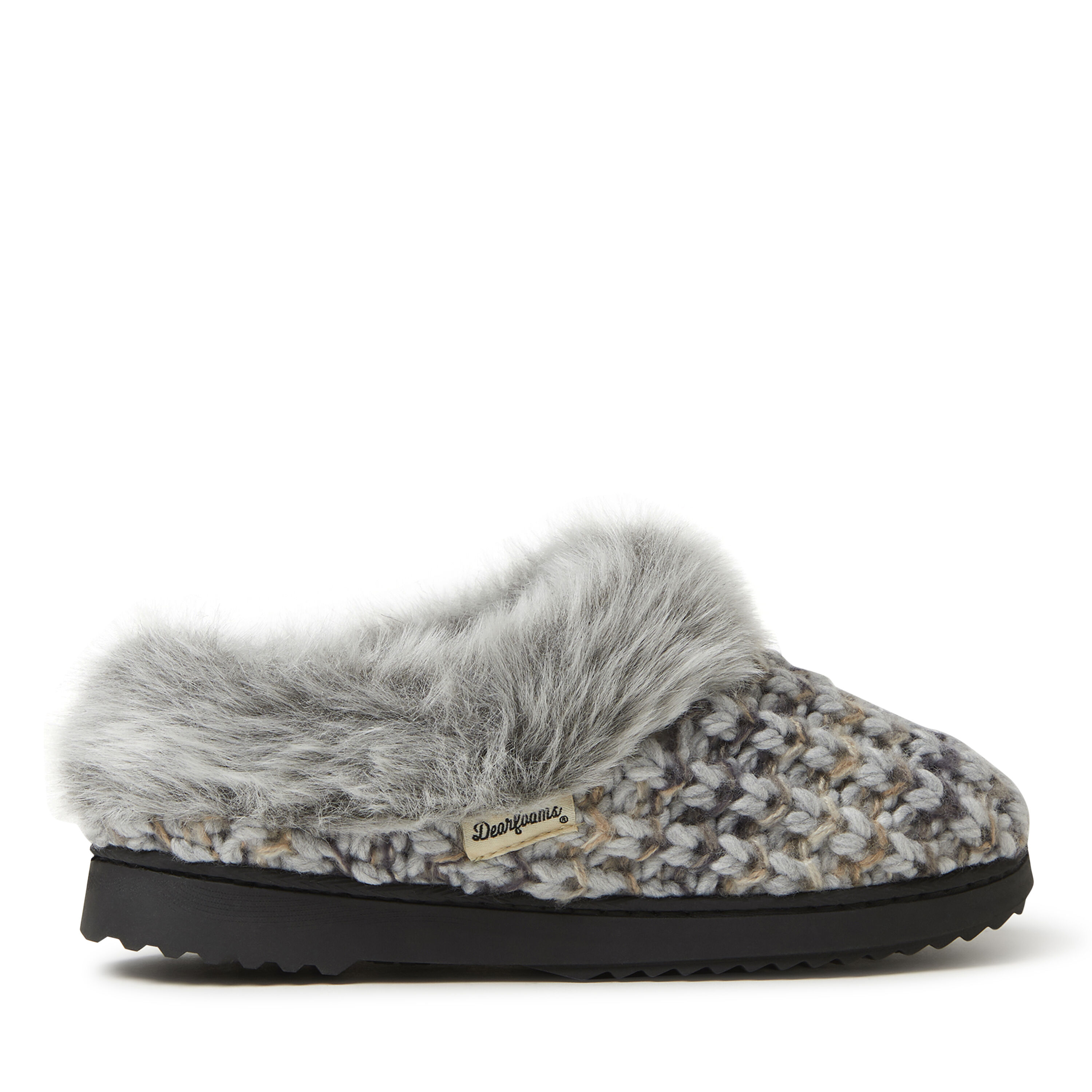 Women's Hannah Textured Knit Clog Slipper