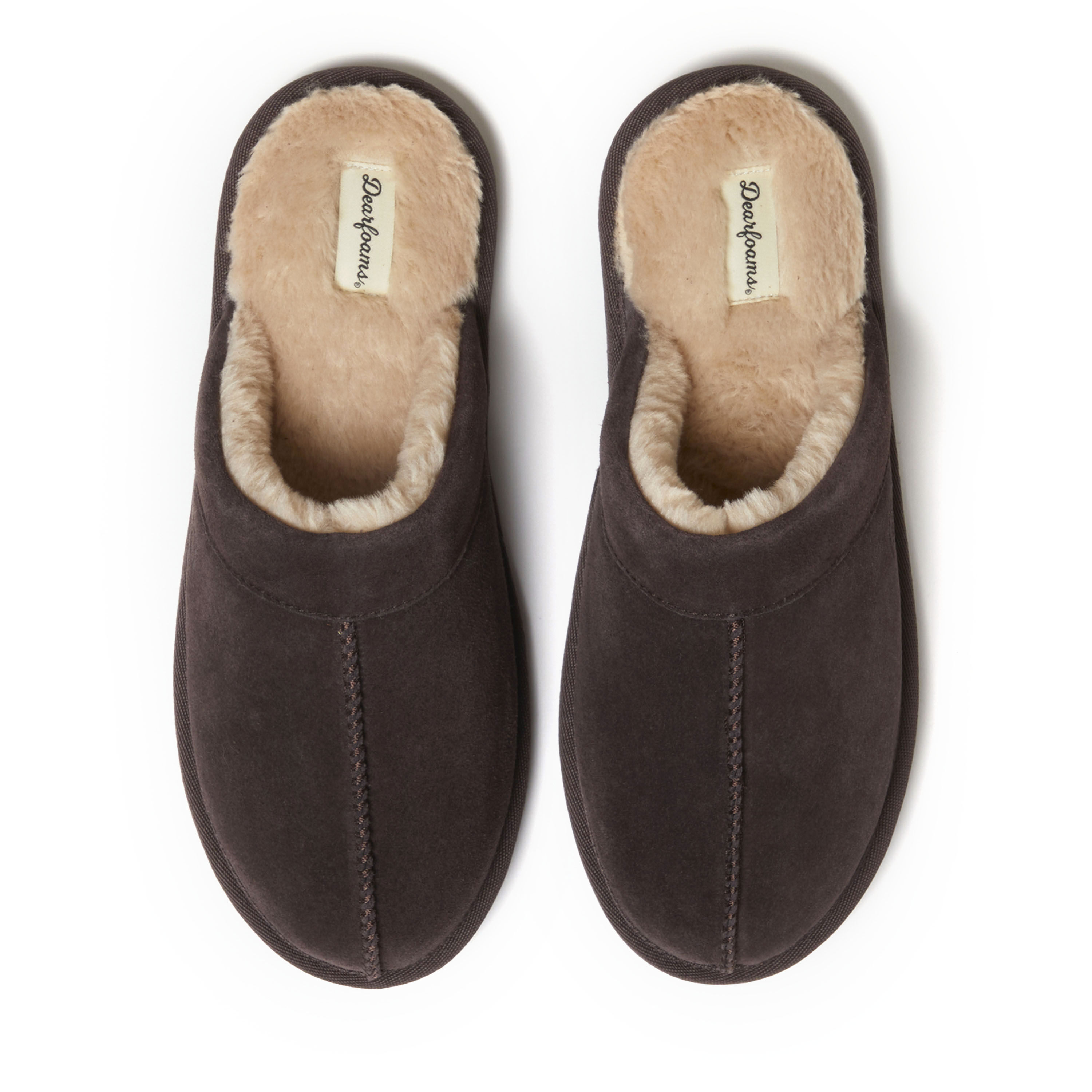 Men's Kirk Genuine Suede Scuff With Prayer Seam