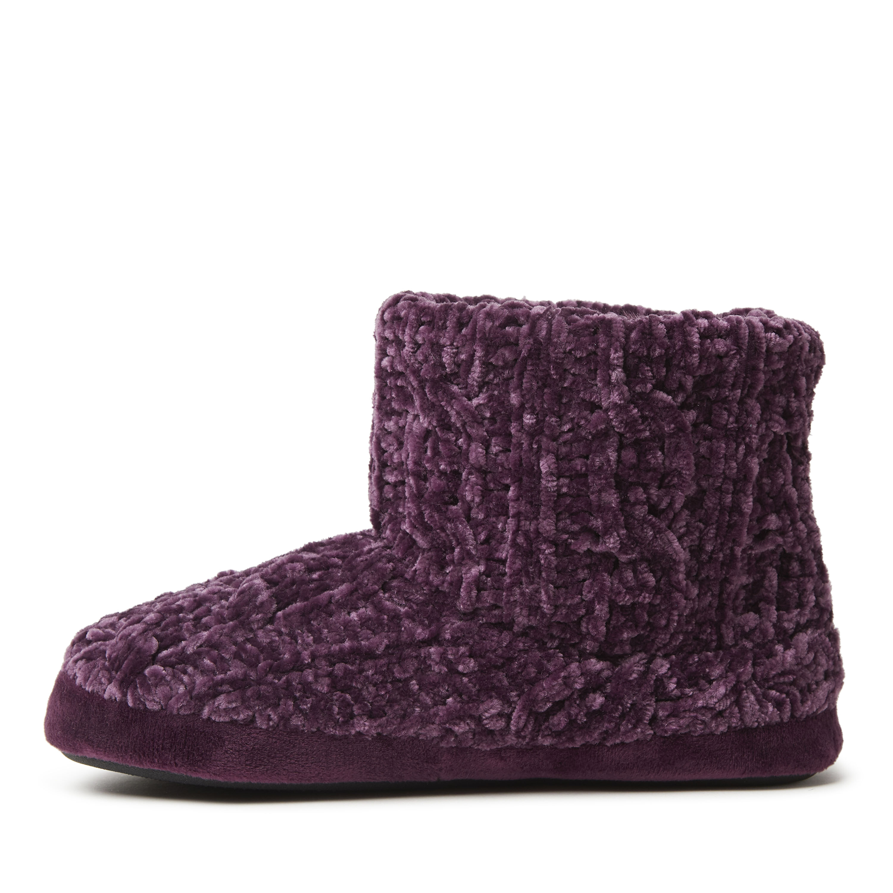 Women's Leah Marled Chenille Knit Bootie Slipper