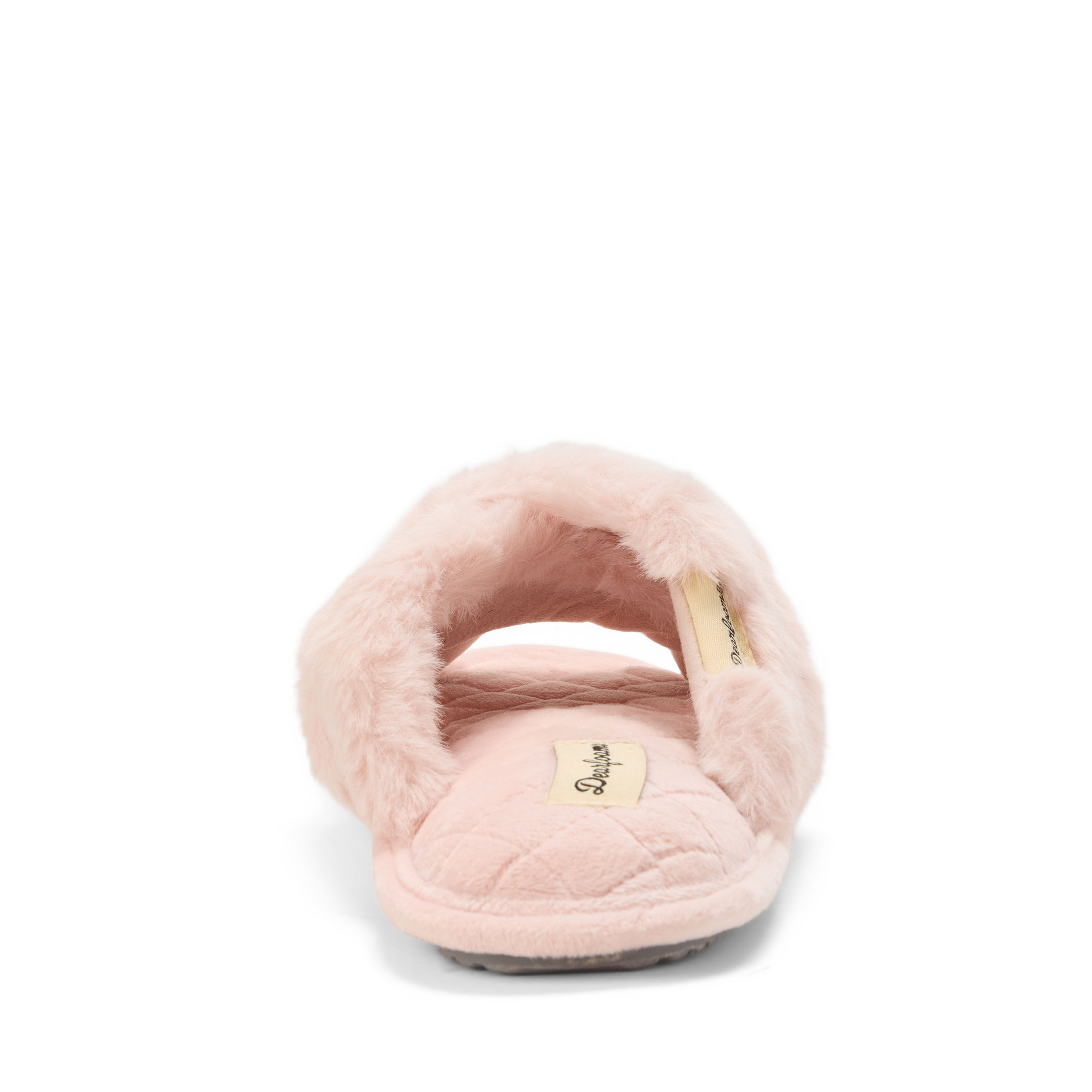 Women's Jessica Furry Crossband Slide Slipper