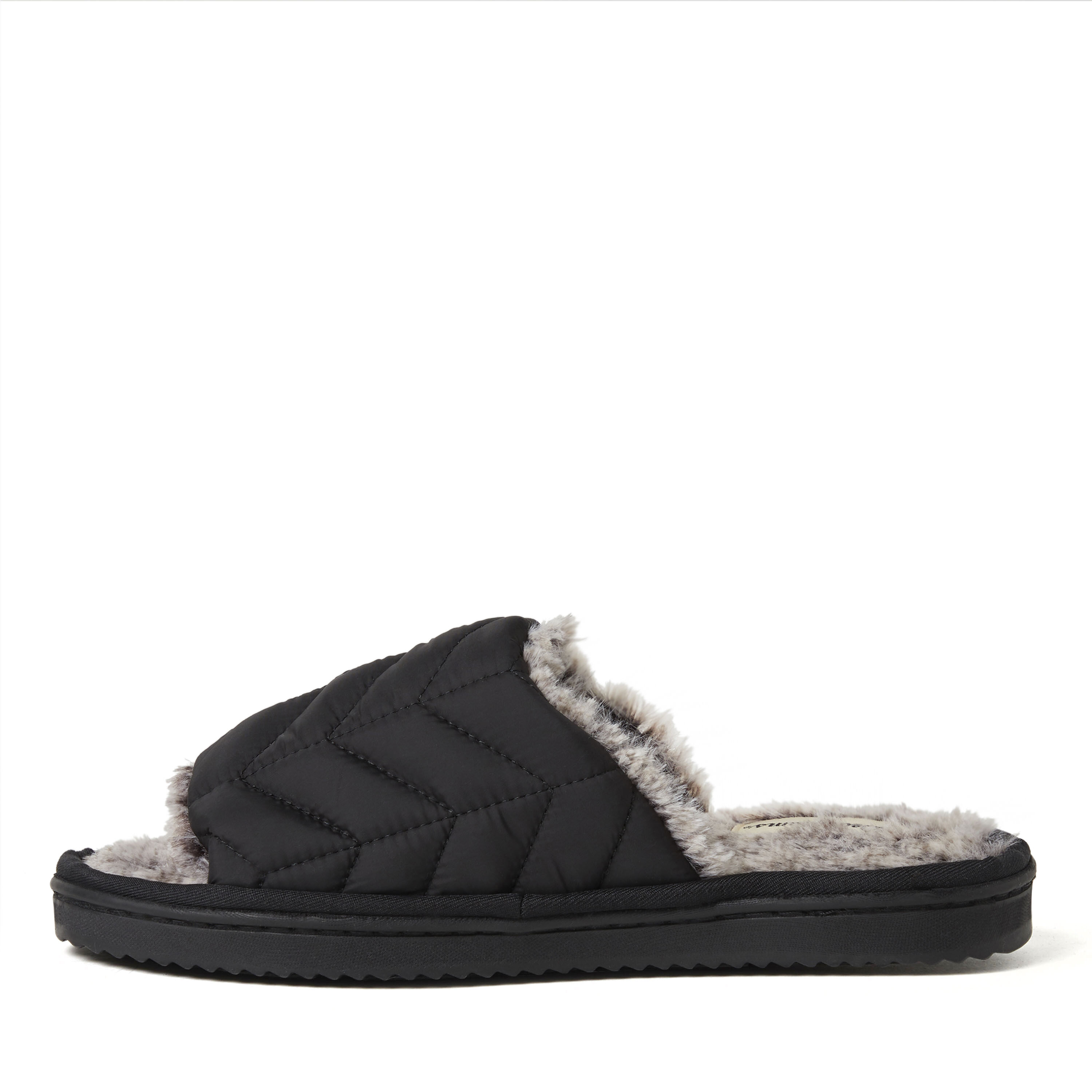 Women's Olivia Quilted Nylon Slide Slipper