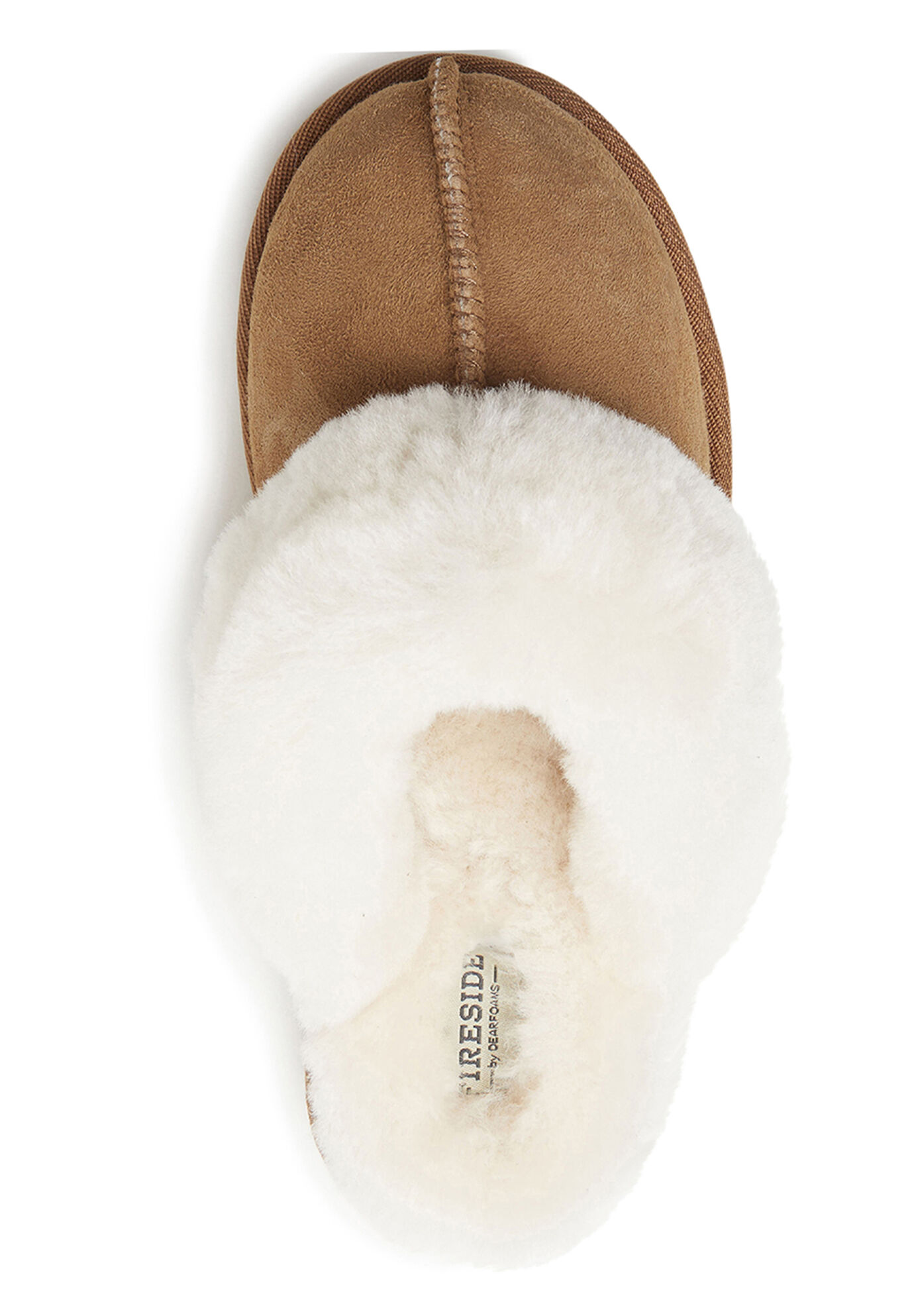 Women's Fireside by Dearfoams Sydney Genuine Shearling Scuff Slipper