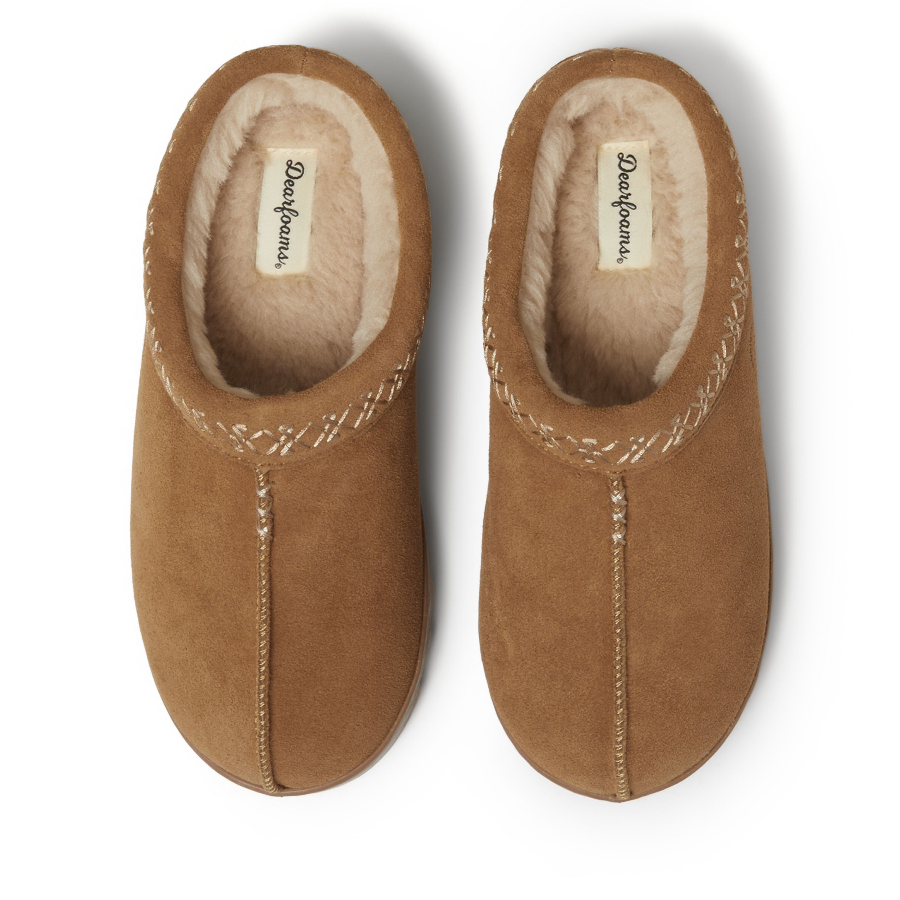 Women's Doreen Genuine Suede Clog with Embroidery