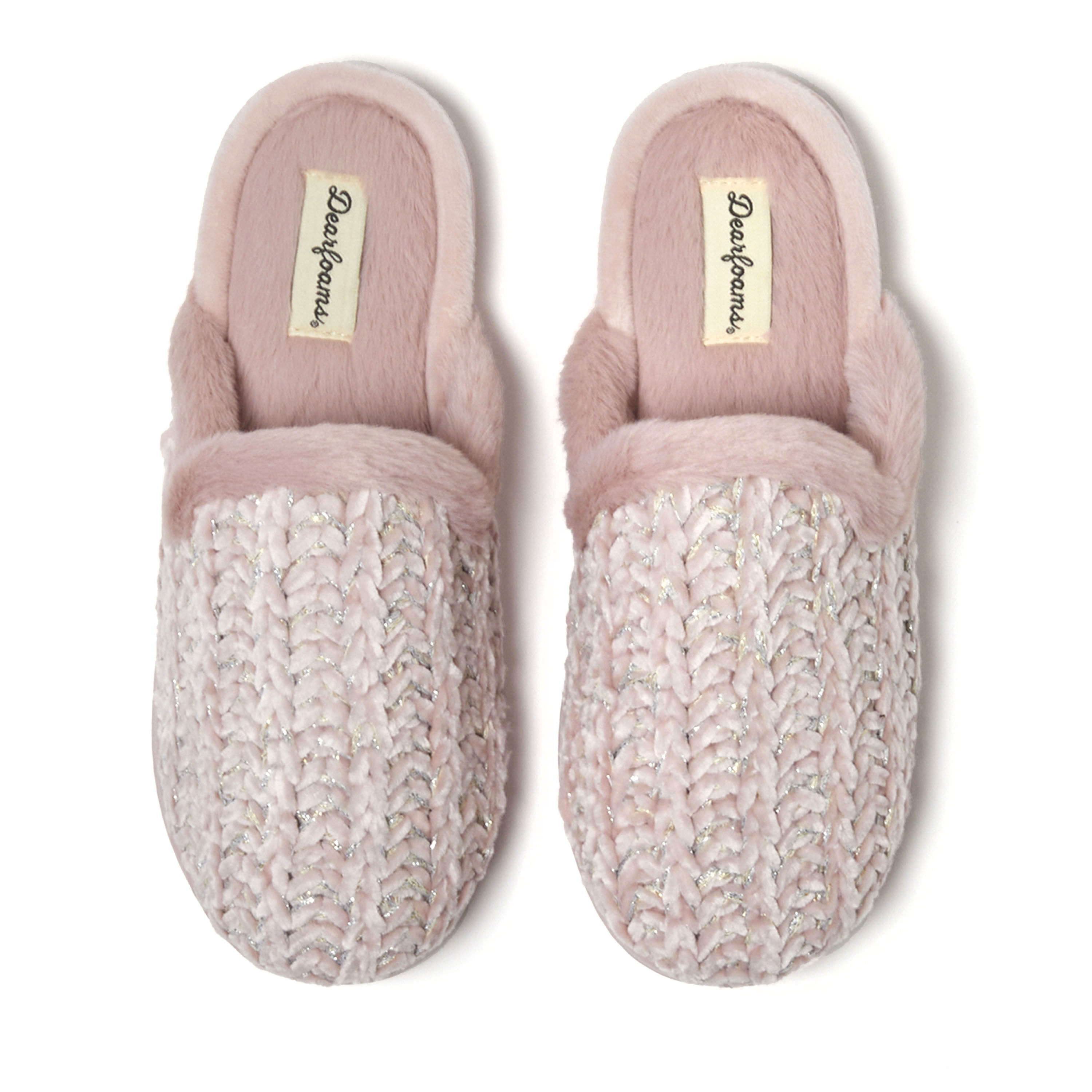 Women's Paris Chenille Shaped Tab Scuff