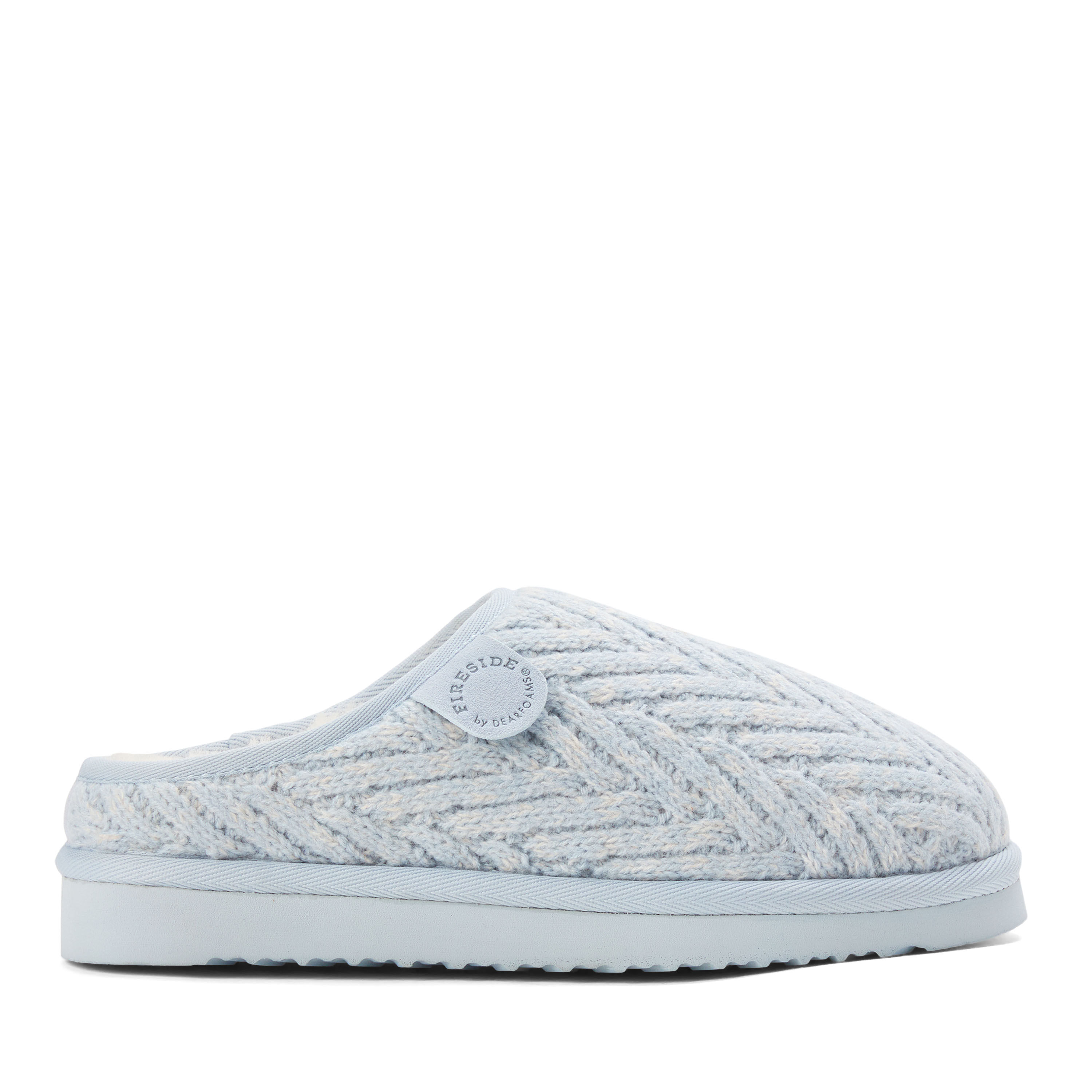 Women's Fireside by Dearfoams Greta Knit Shearling