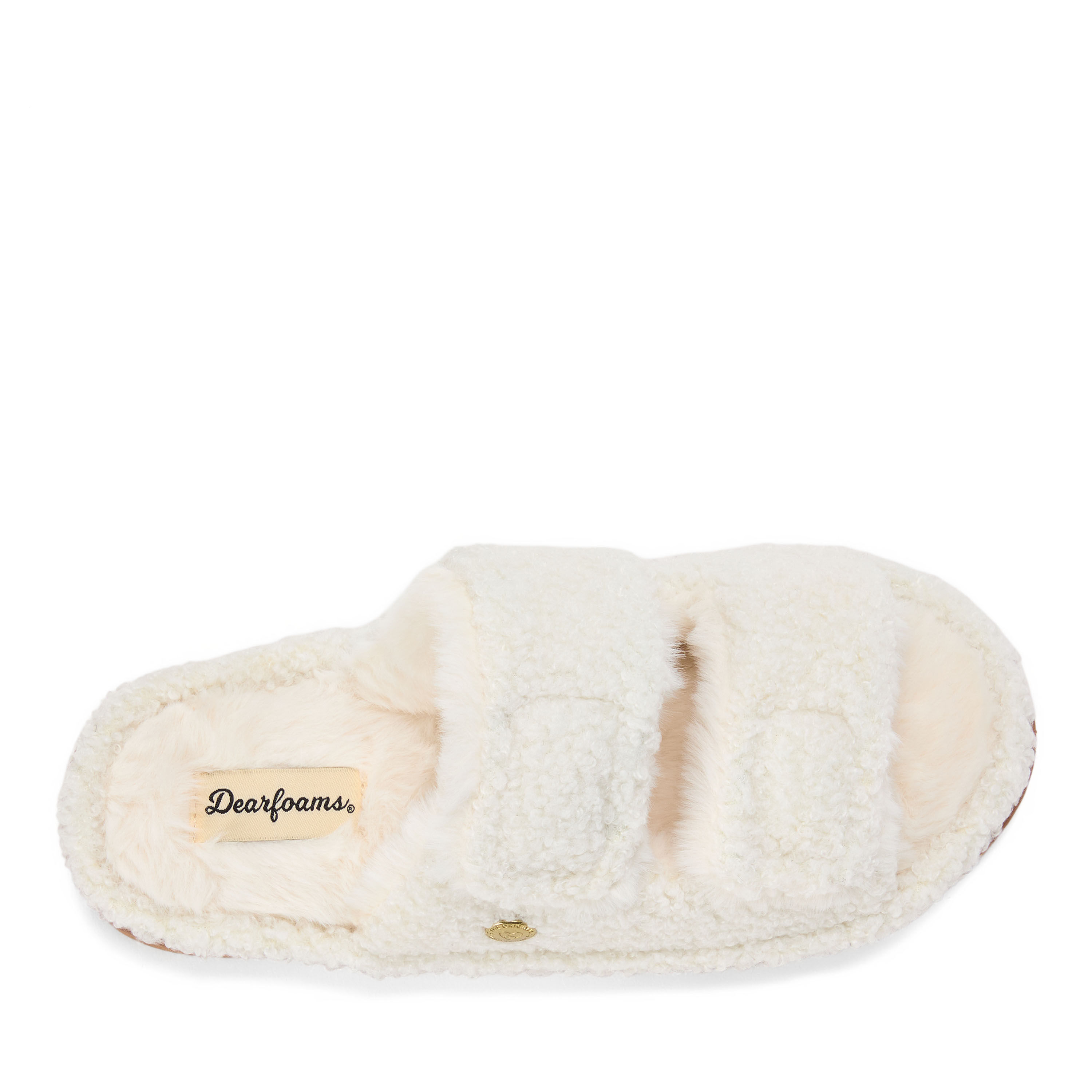 Women's Regina Teddy Double Band Slide