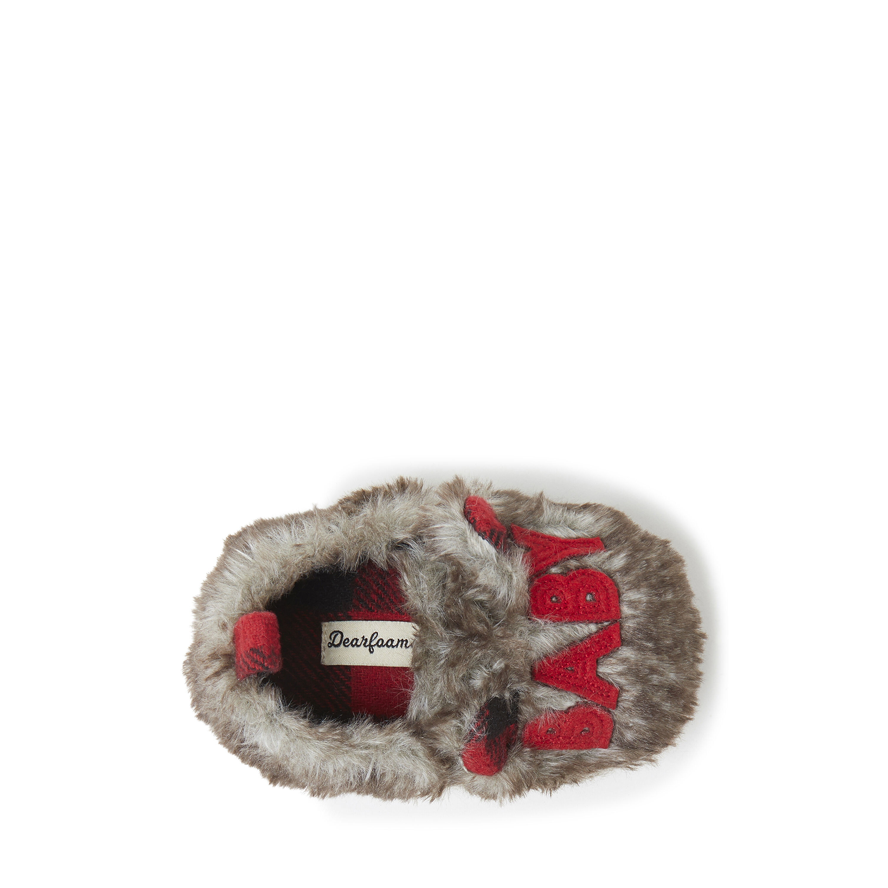 Baby Furry Baby Bear Closed Back Slipper