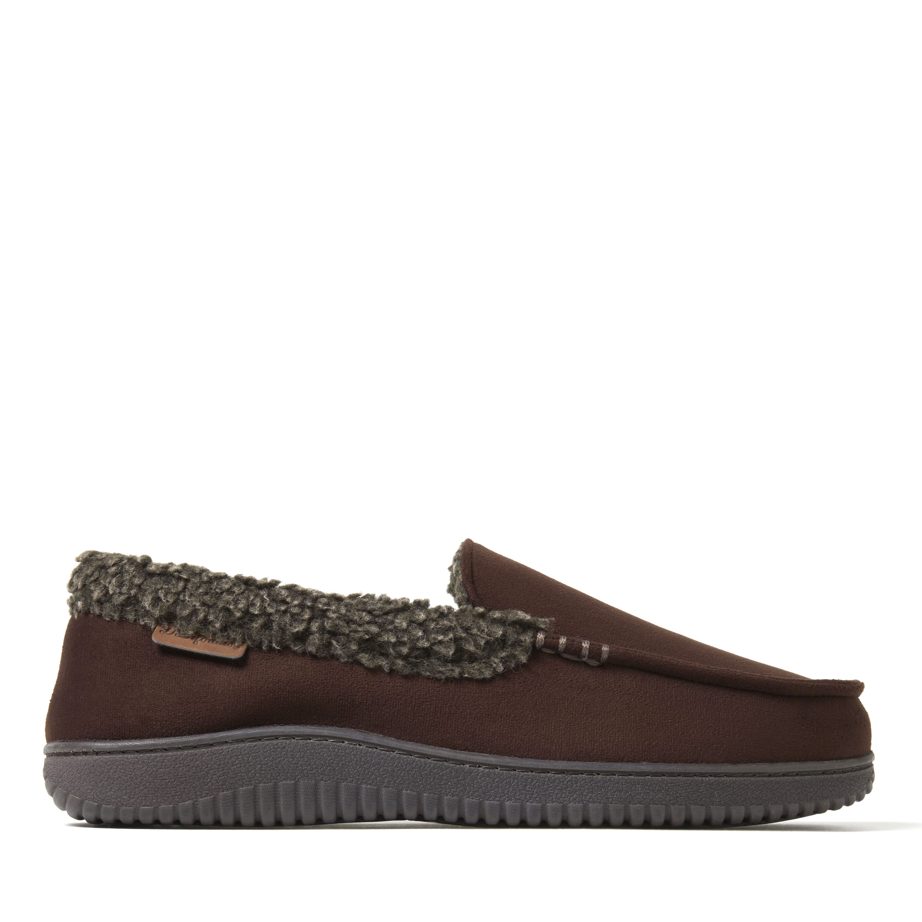 Men s Alexander Microsuede Moccasin With Berber Casing