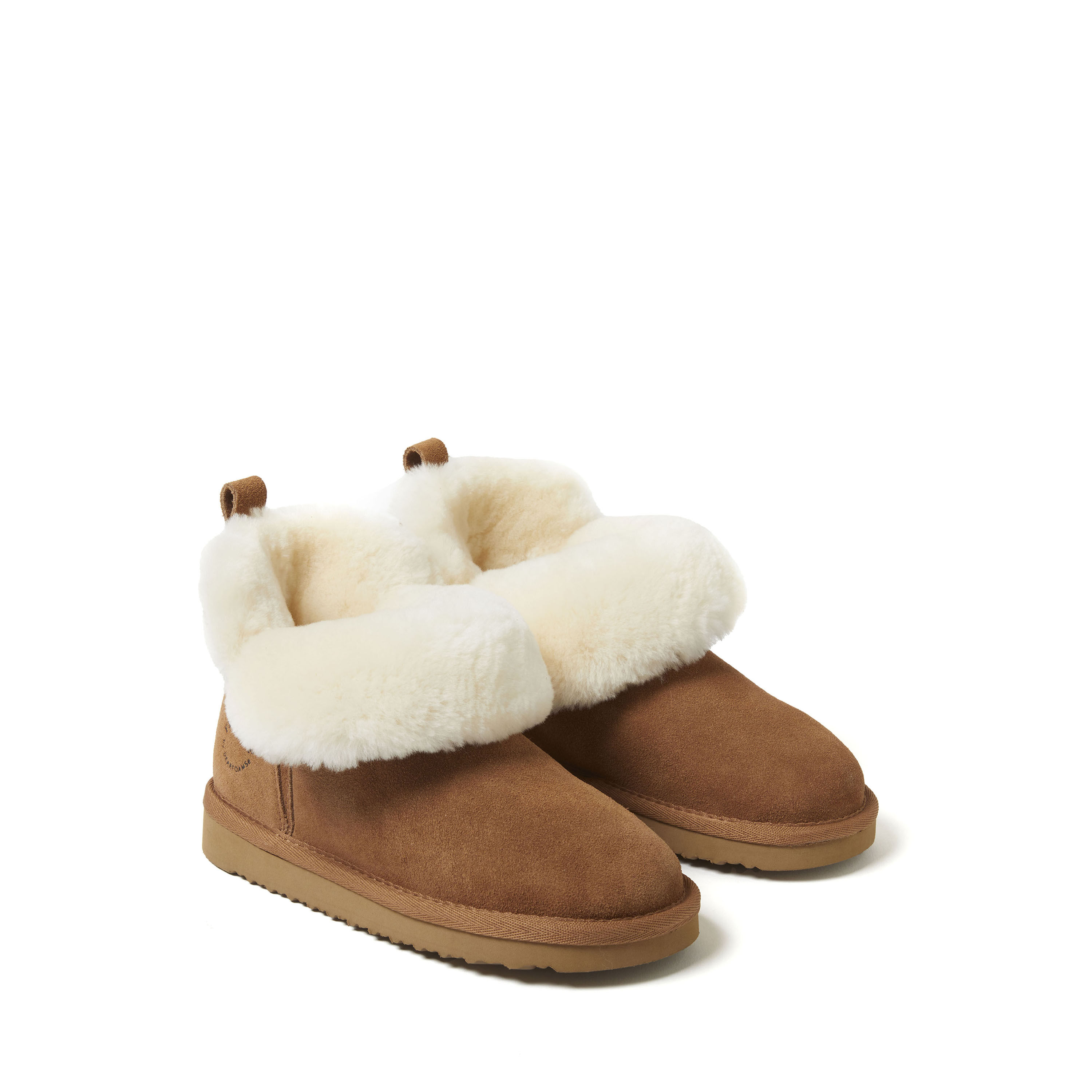 Kid's Fireside by Dearfoams Bunbury Genuine Shearling Boot