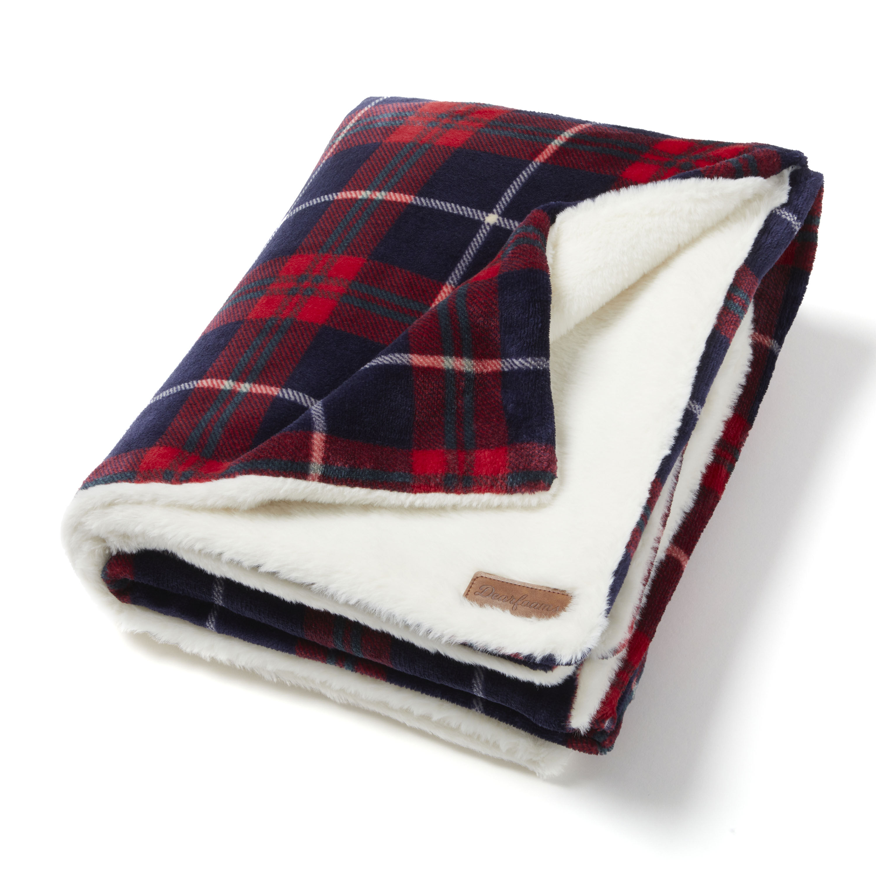 Matching Family Plaid Throw Blanket