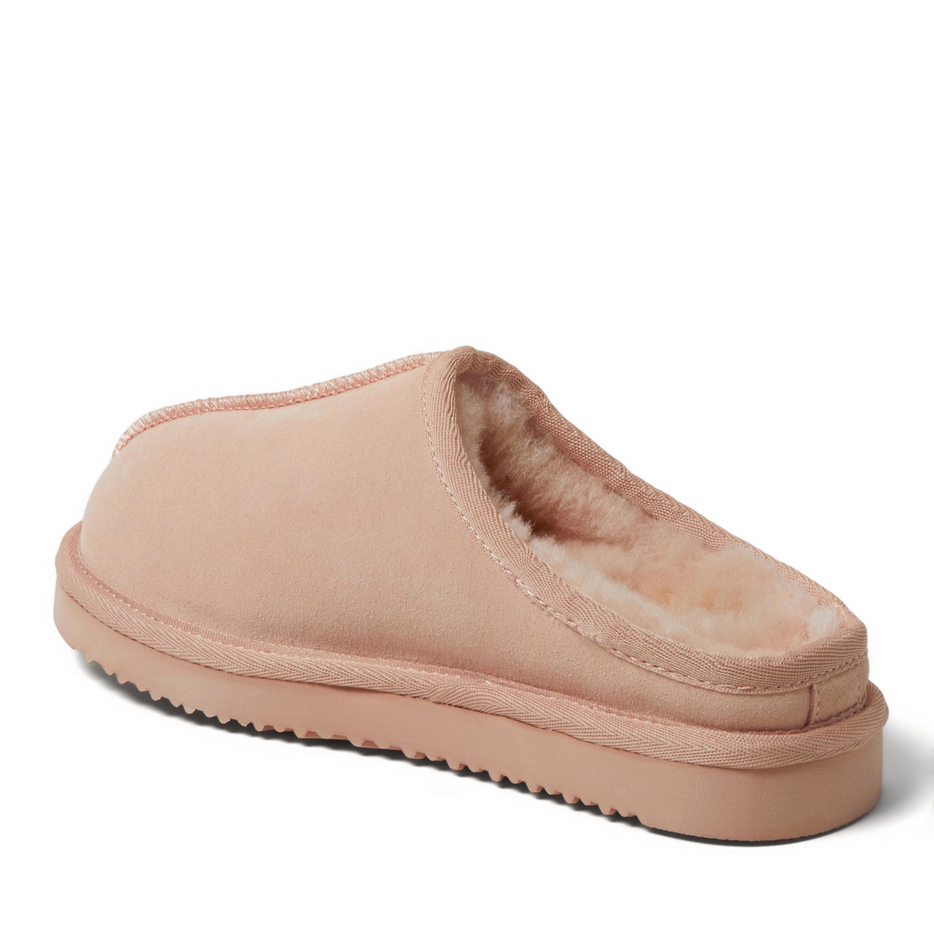 Women's Fireside by Dearfoams Greta Genuine Shearling Clog