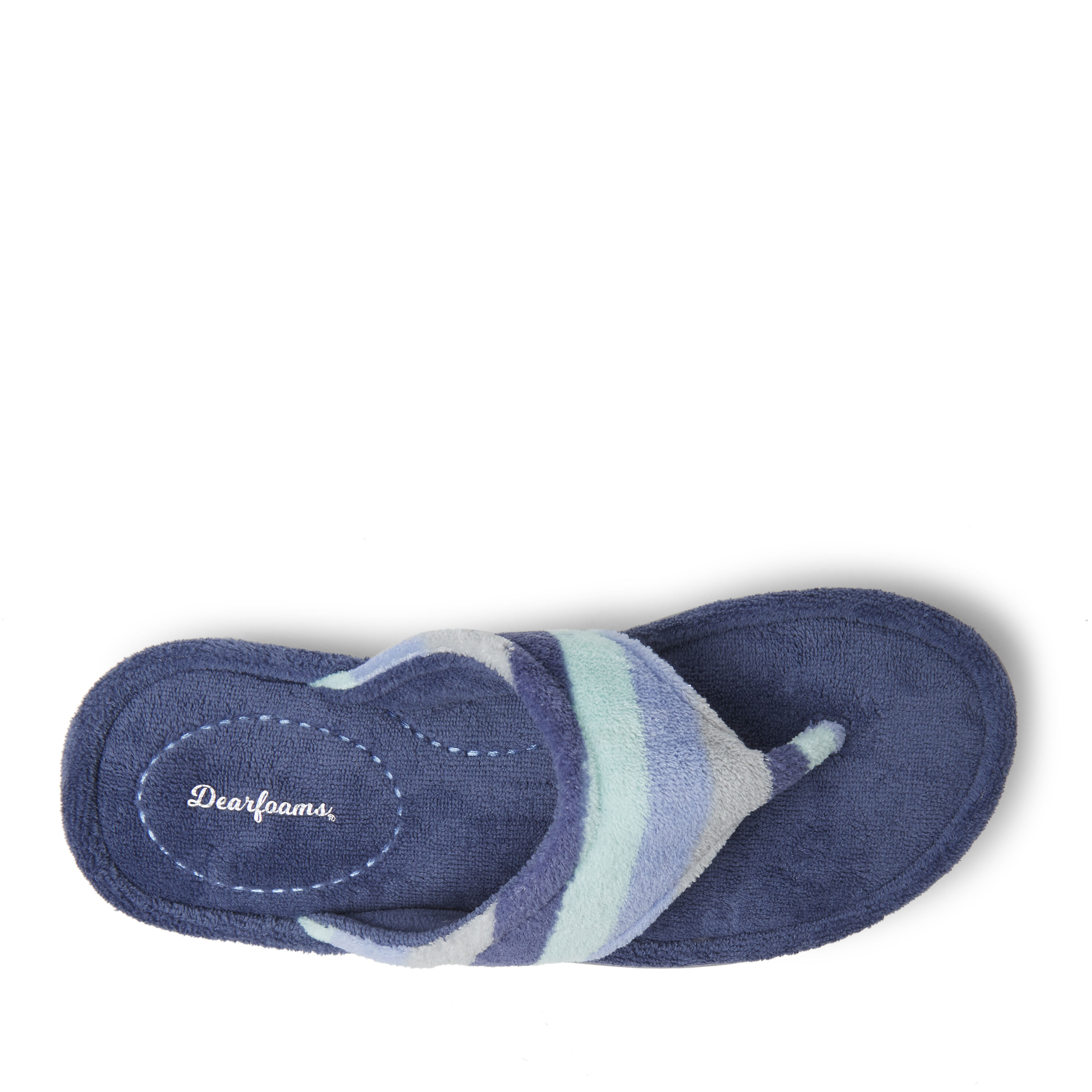 Dearfoam womens outlet flip flop slippers