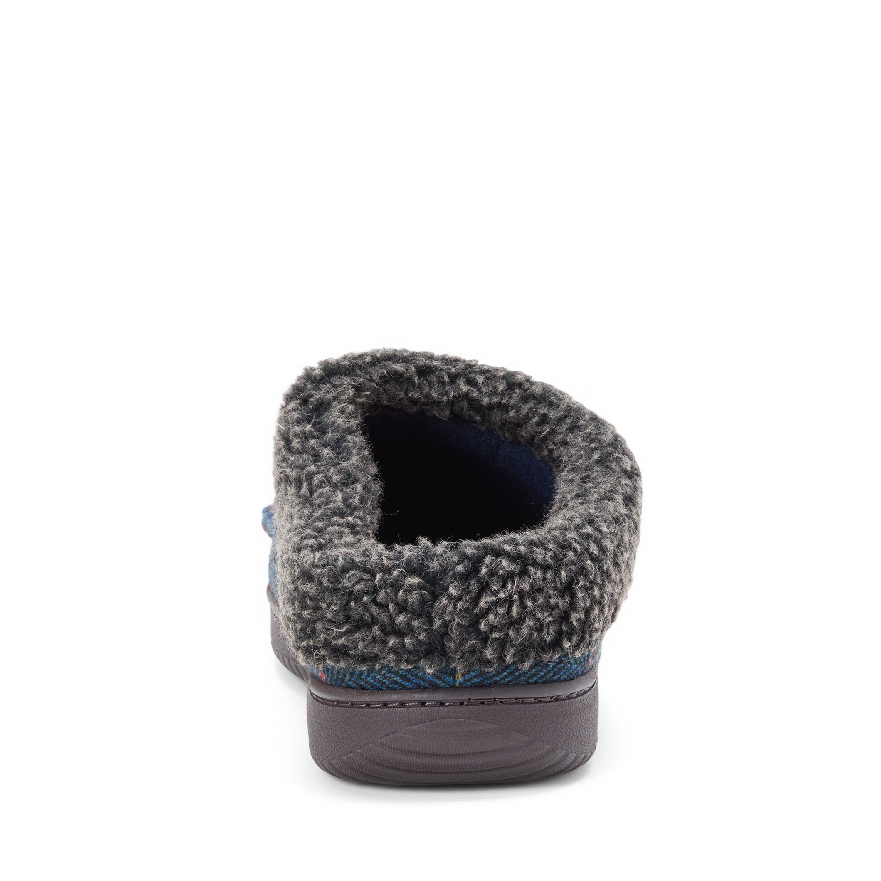 Men's Marshall Microsuede Moc Toe Clog With Berber Cuff