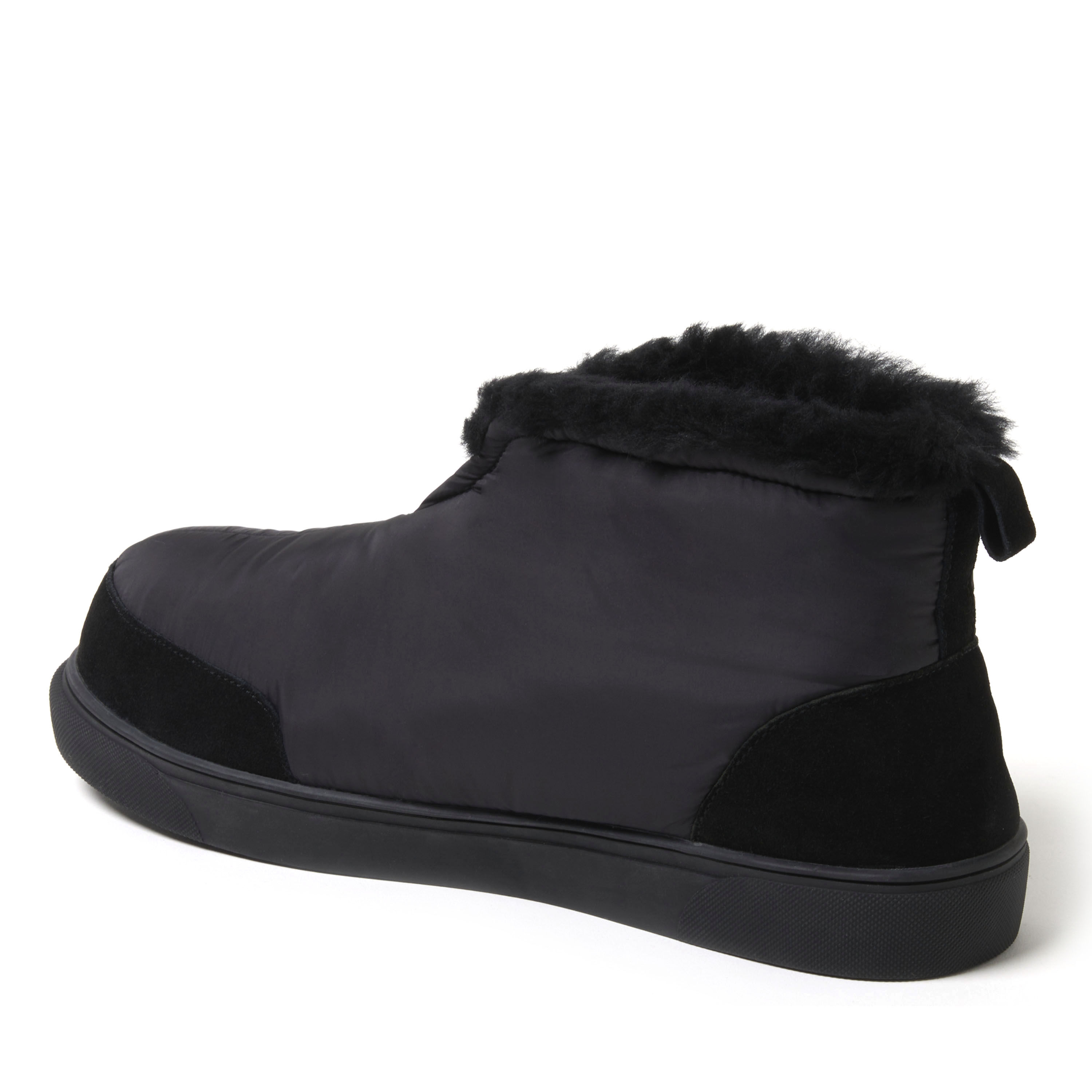 Men's Fireside by Dearfoams Shearling Warm Up Bootie