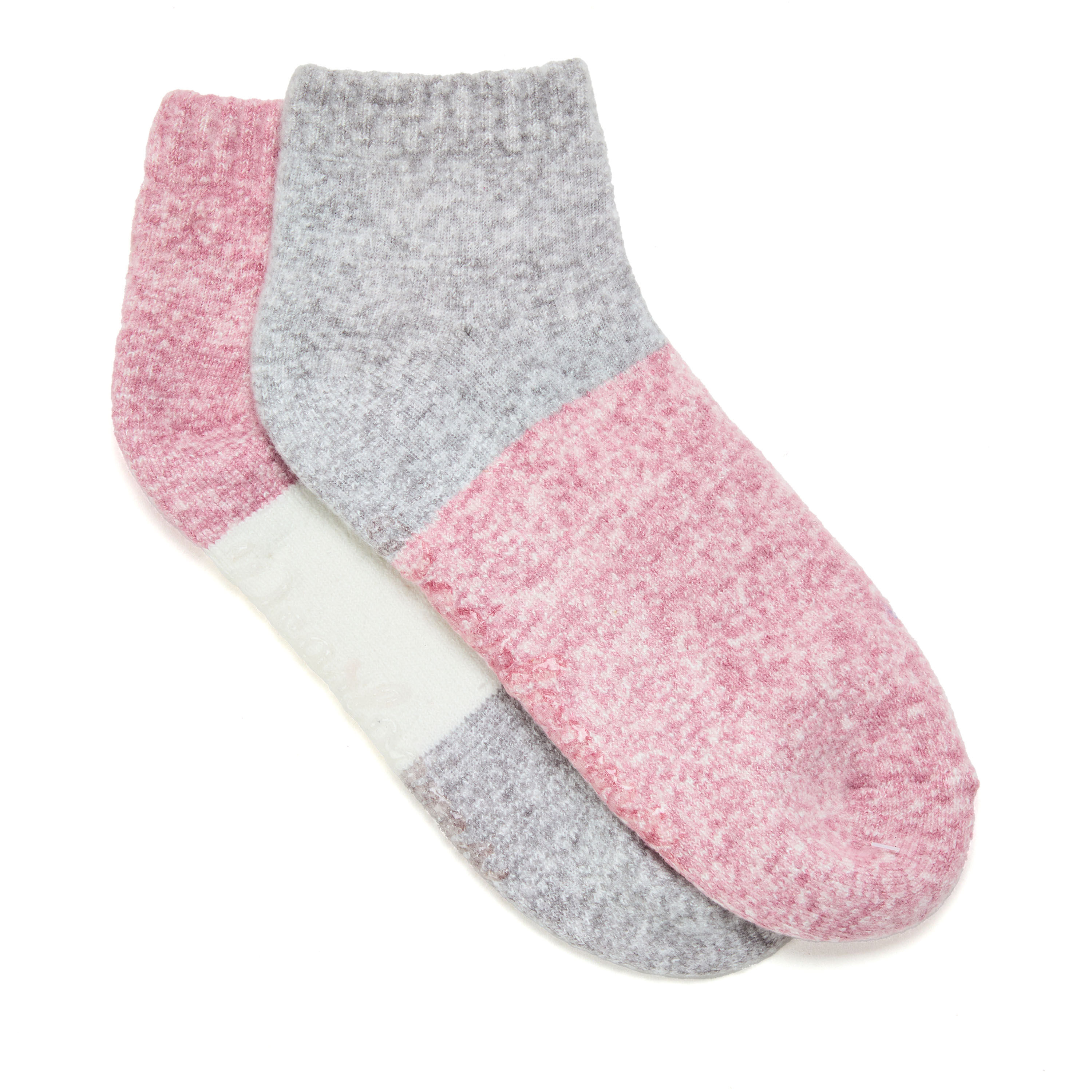 Women's Colorblock 2 Pack Lounge Socks