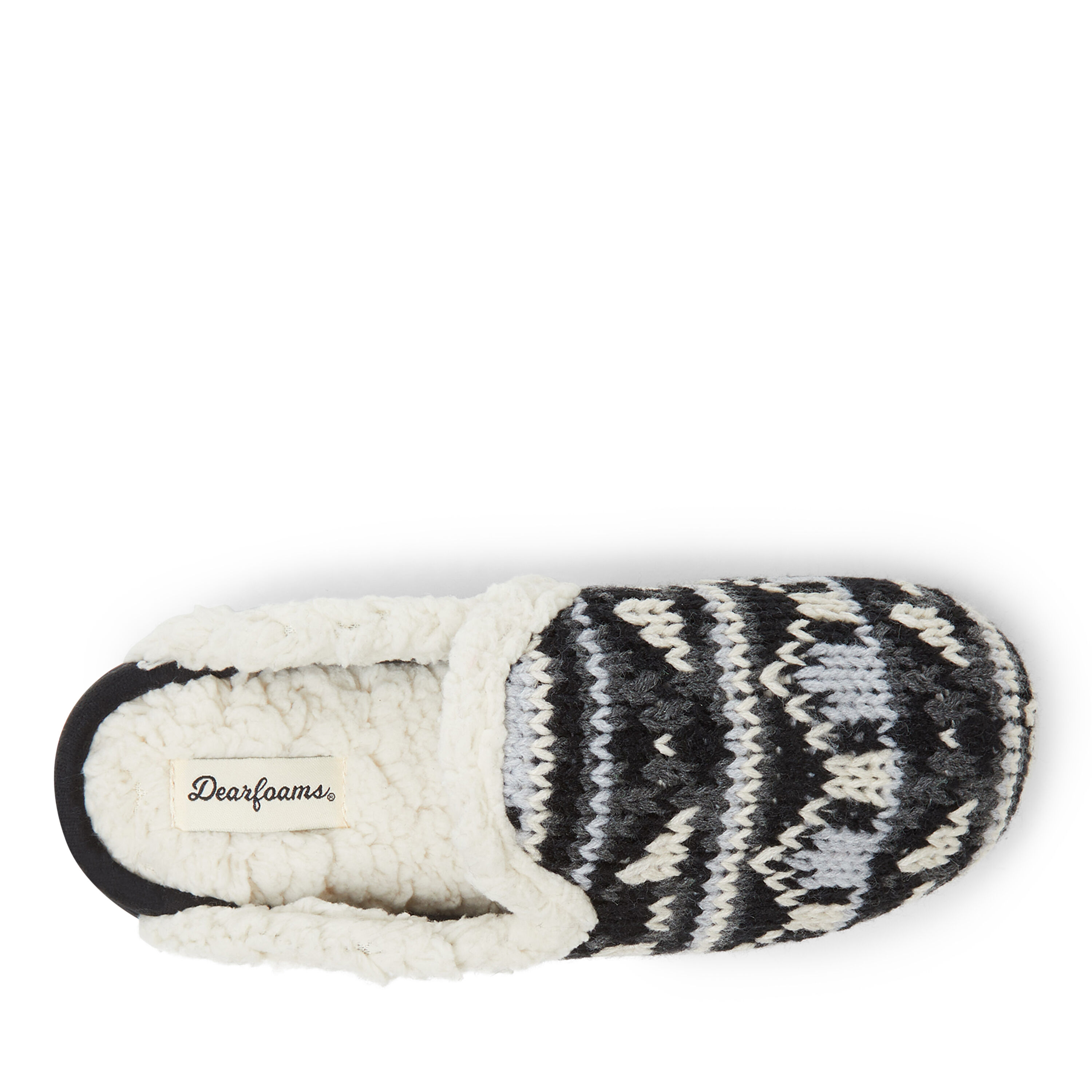 Women's Erin Fairisle Extended Tab Scuff