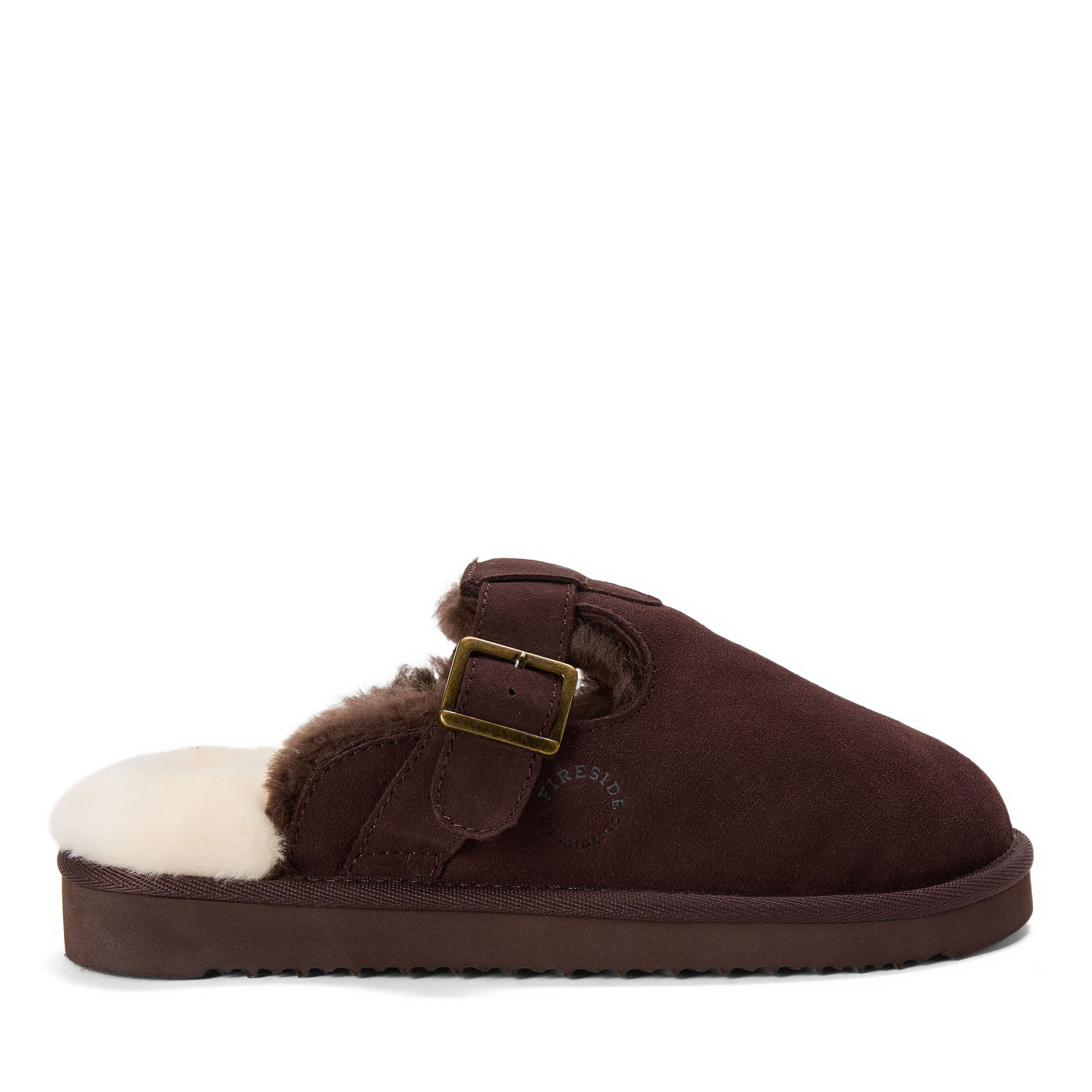 Women's Fireside by Dearfoams Maitland Genuine Shearling Scuff