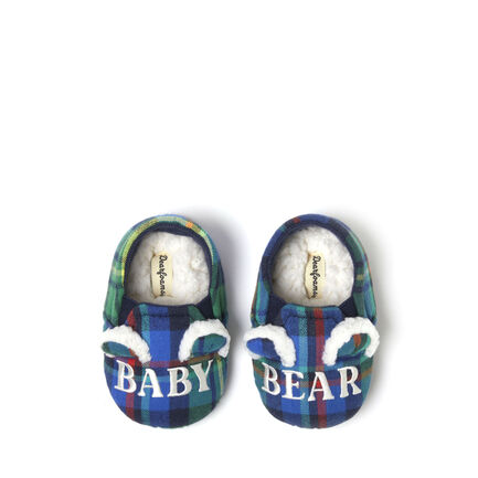 Baby Bear Plaid Closed Back