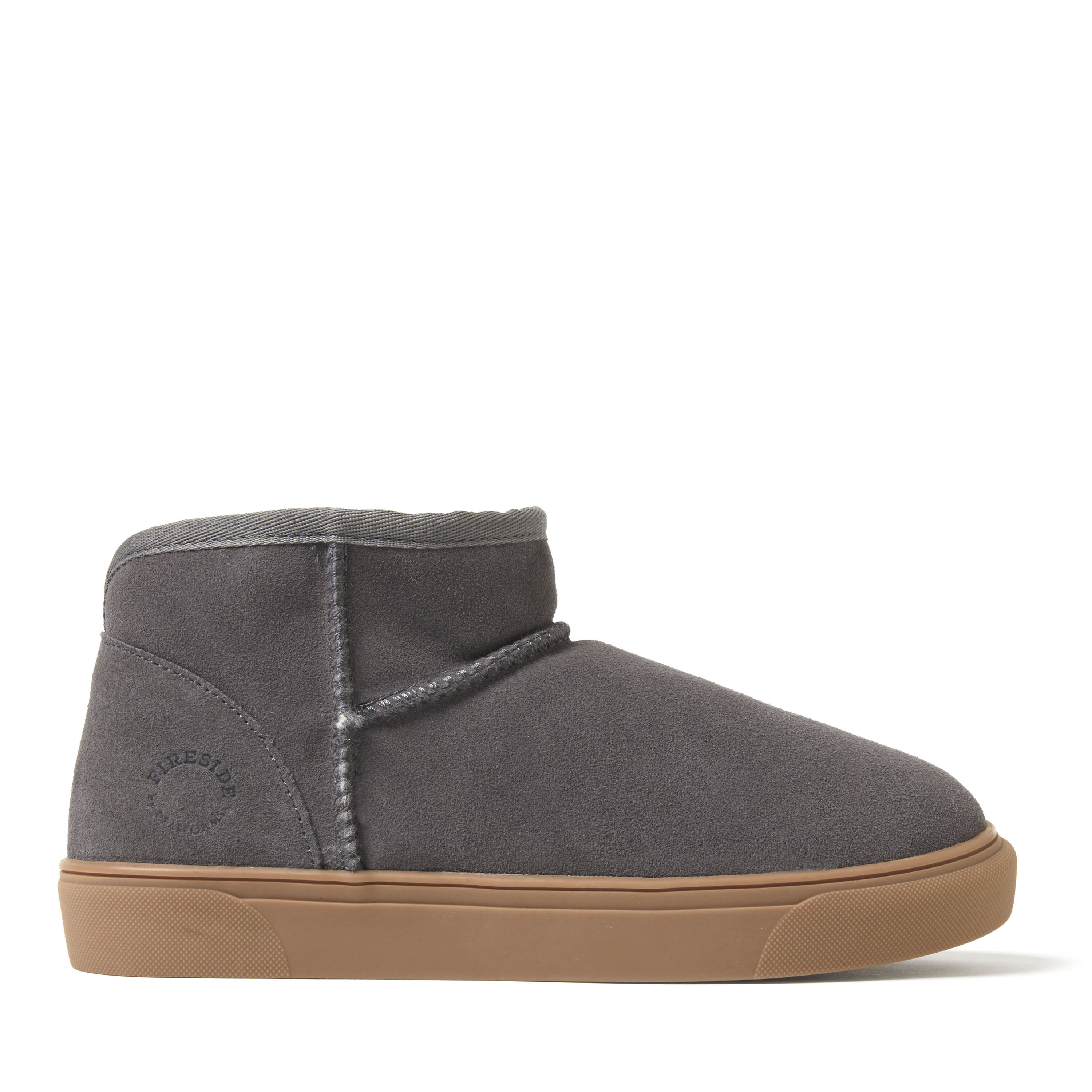 Women's Fireside by Dearfoams Bathurst Water-Resistant Genuine Shearling Micro Bootie
