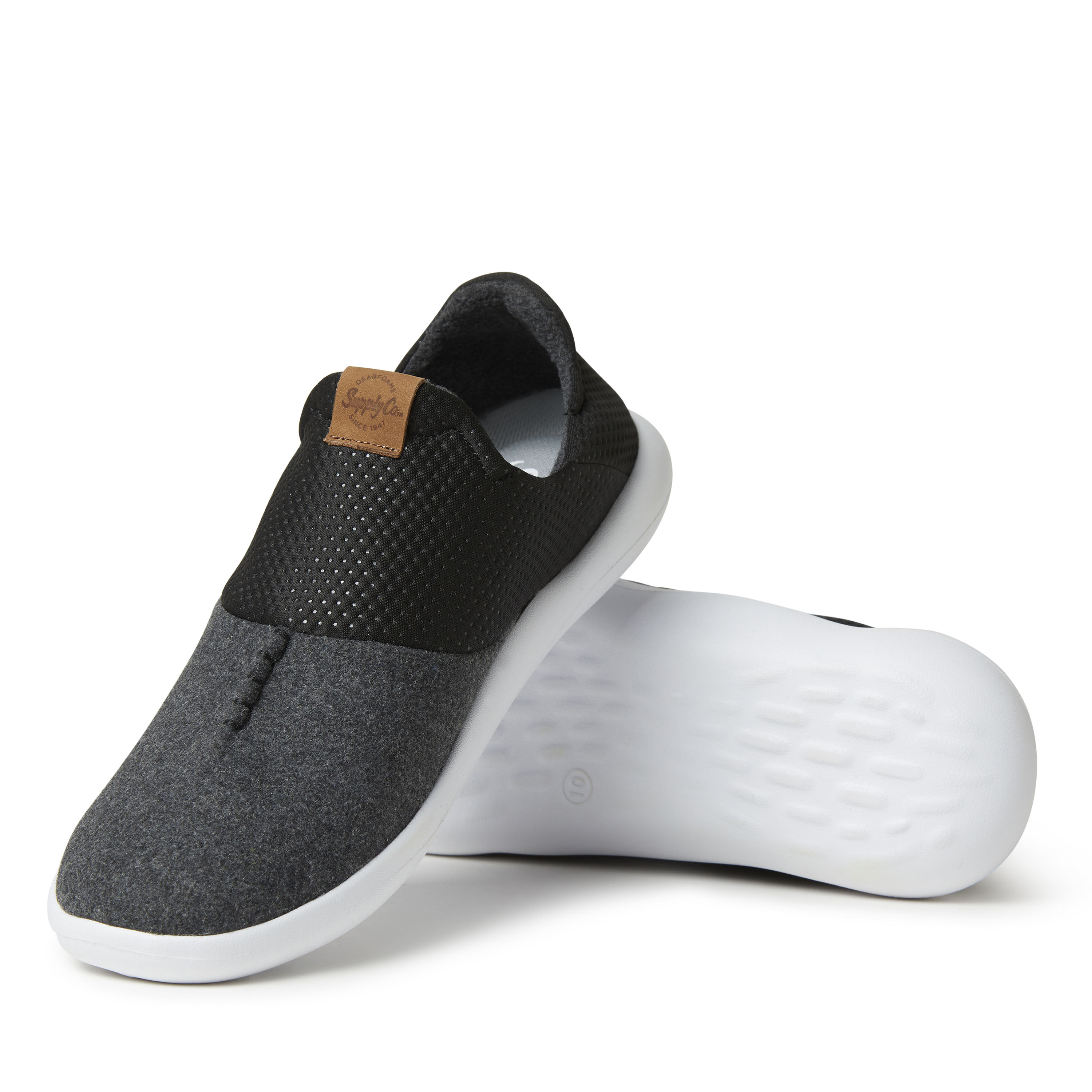 Dearfoams Supply Co. Men s Taylor Microwool Spandex Closed Back