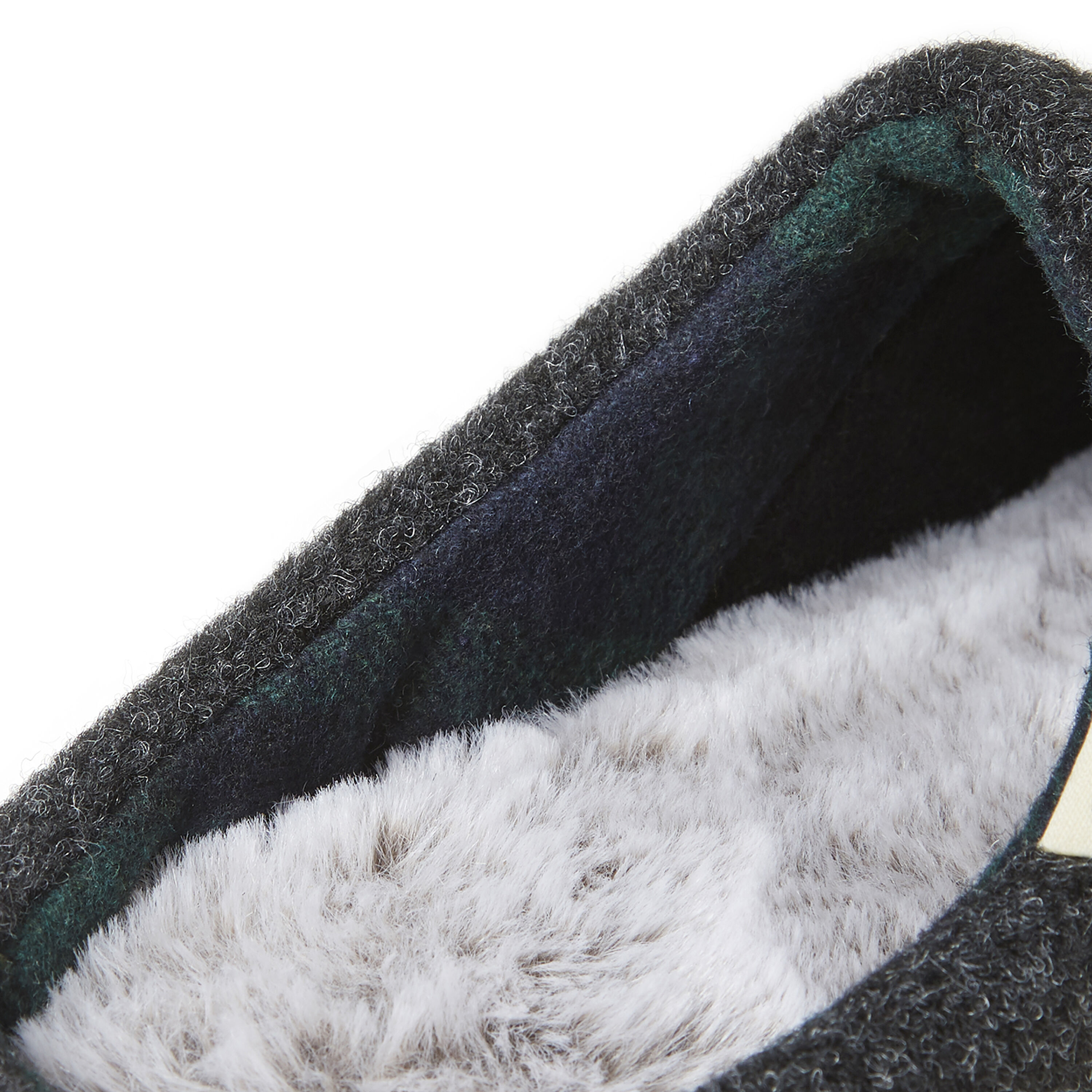 Women's Felted Wool X-Stitch Clog Slipper