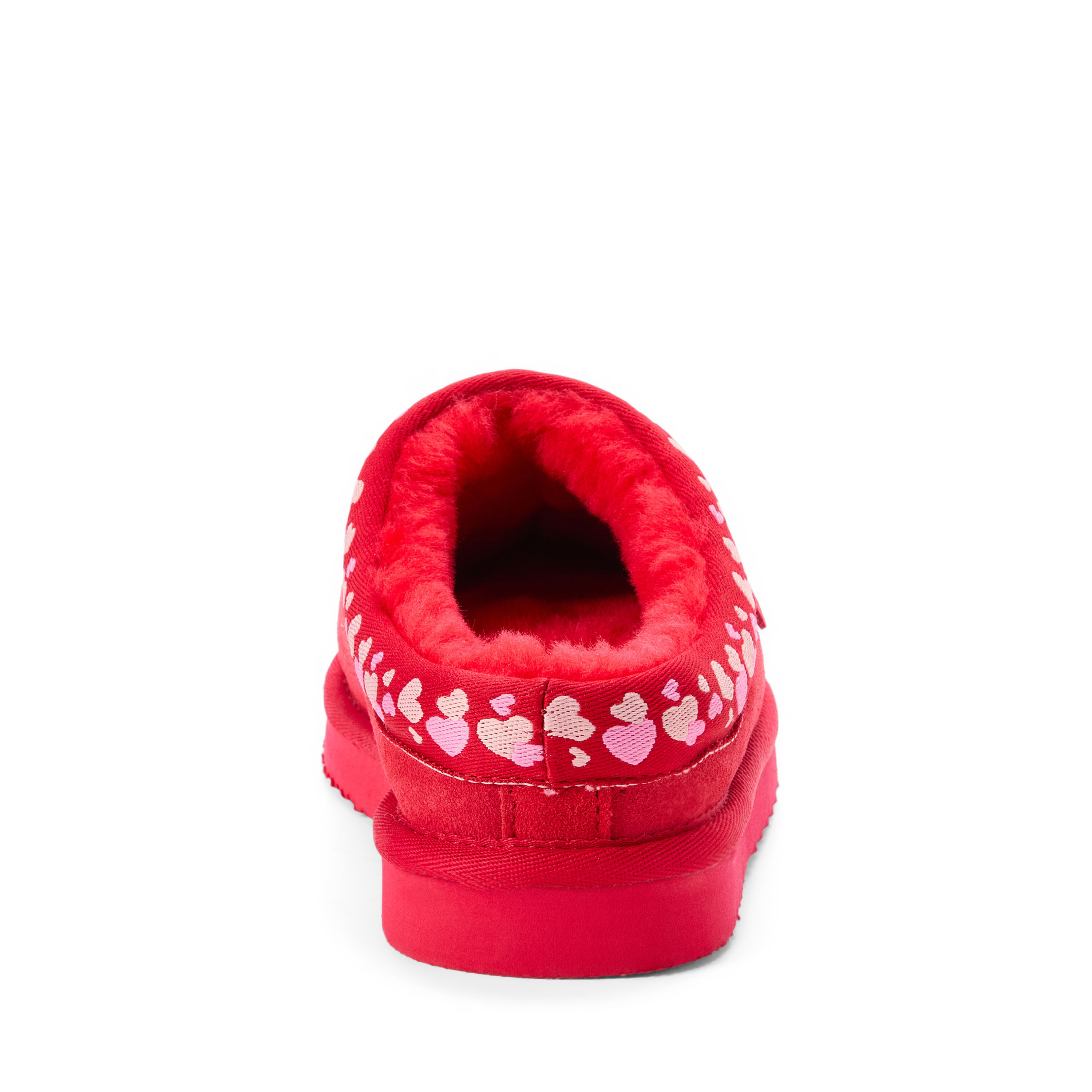 Women's Fireside by Dearfoams Greta Genuine Shearling Clog With Taping