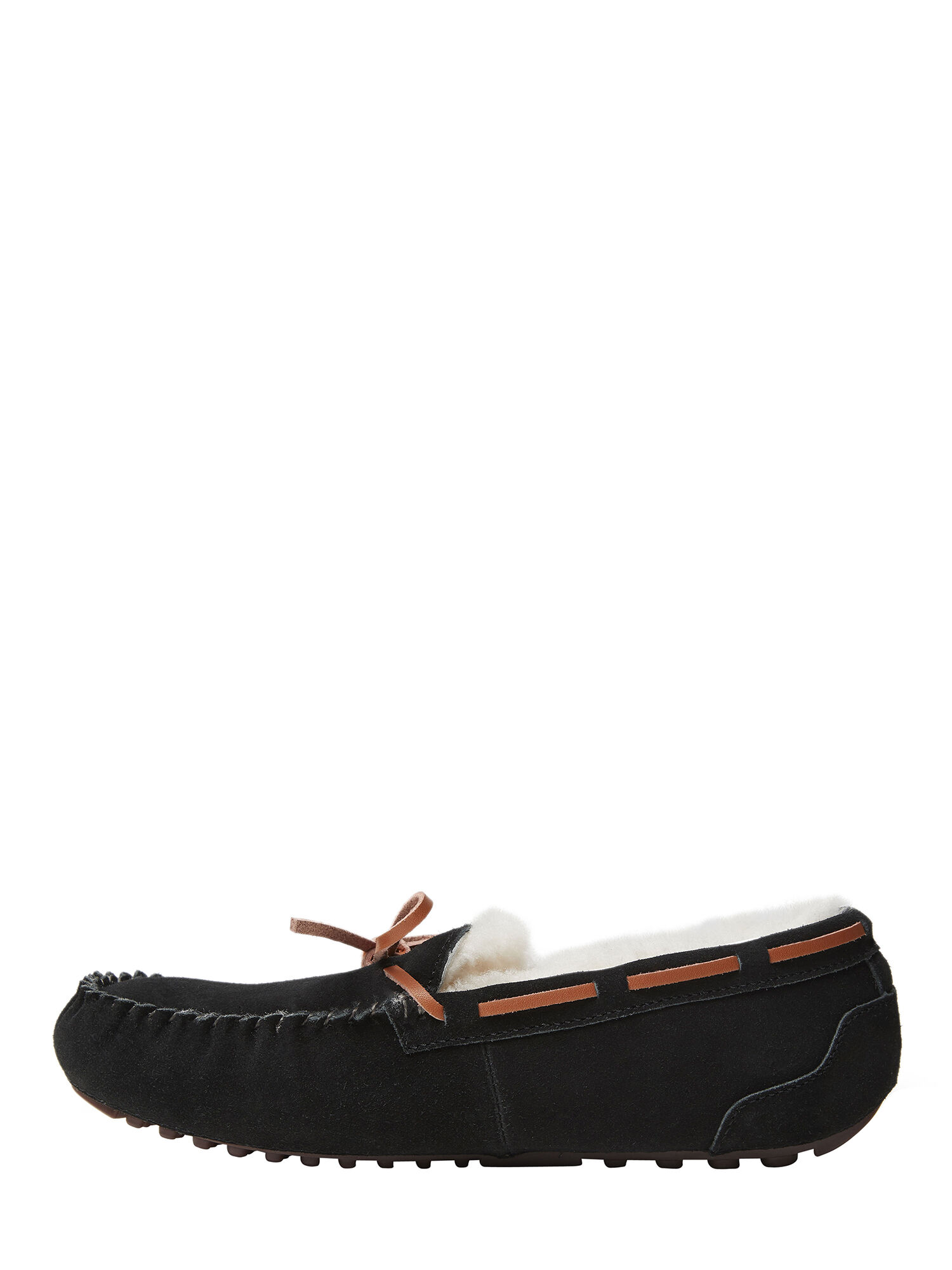 Women s Fireside by Dearfoams Victoria Genuine Shearling Lace