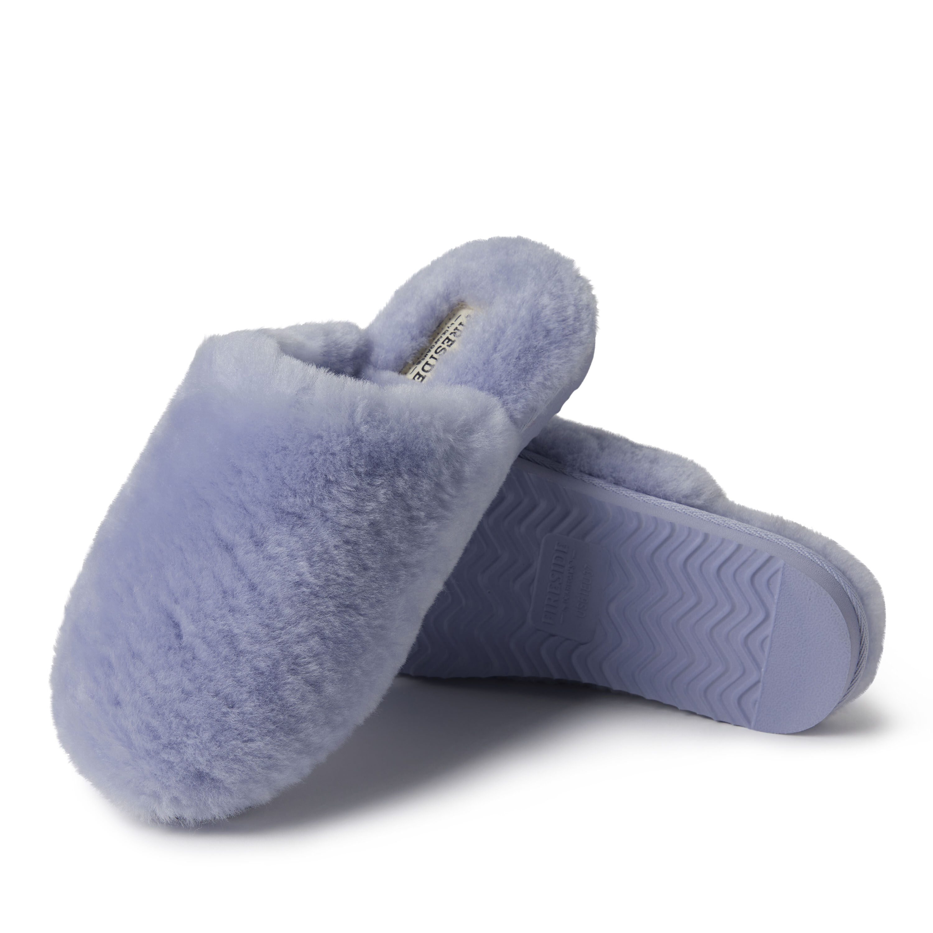 Women's  Fireside By Dearfoams Shelly Beach Genuine Shearling Scuff