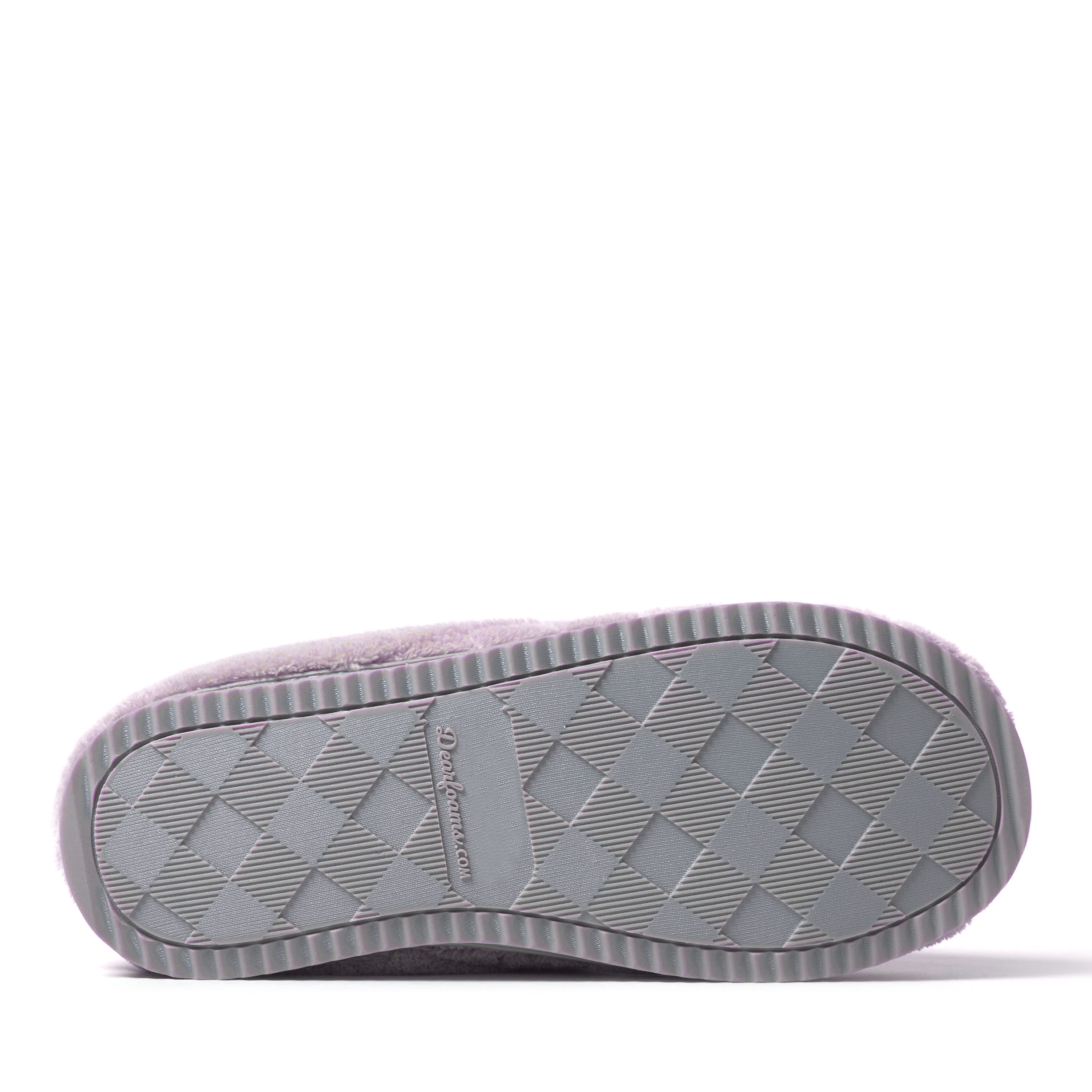 Women's leslie quilted microfiber terry clog slipper hot sale