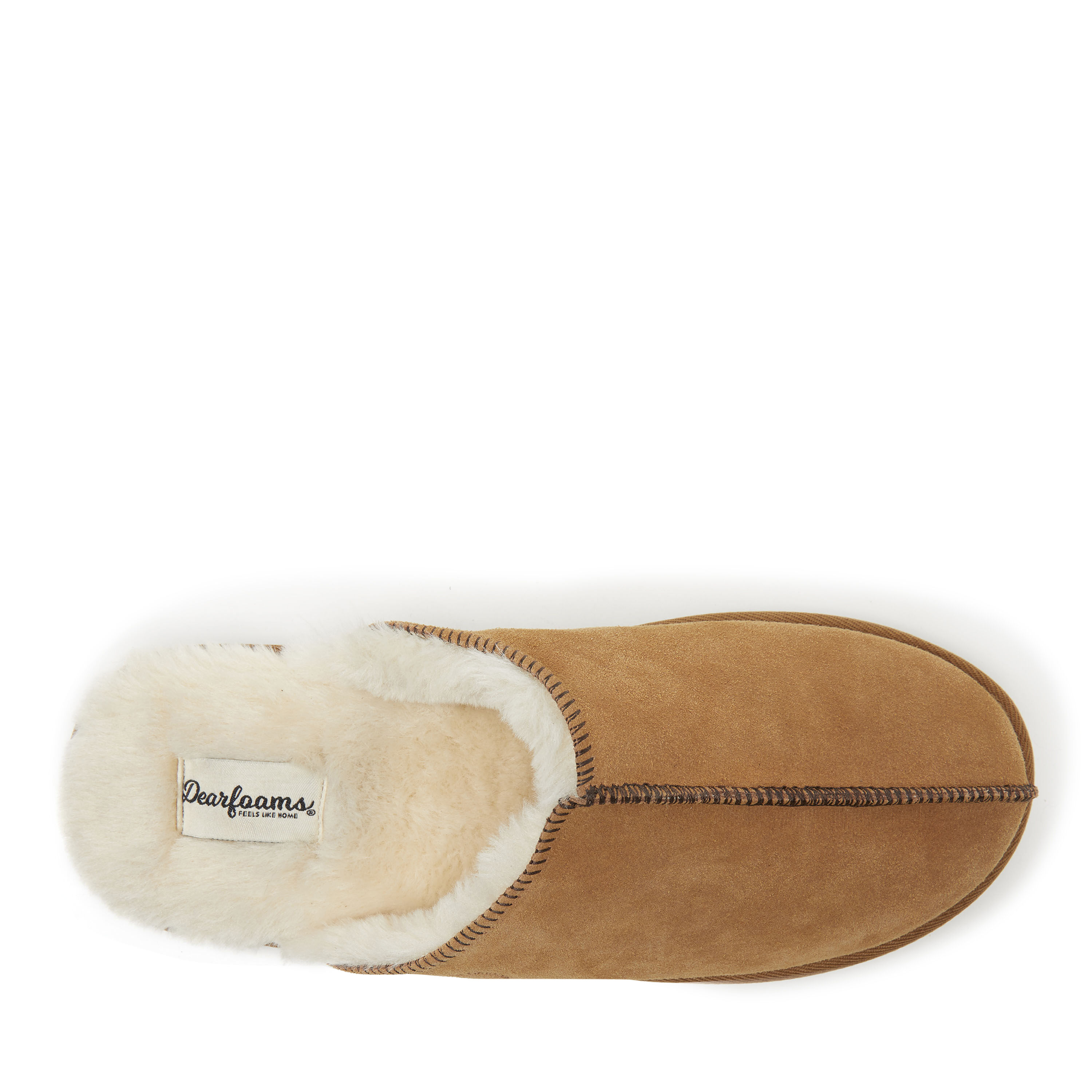 Dearfoam hot sale suede slippers