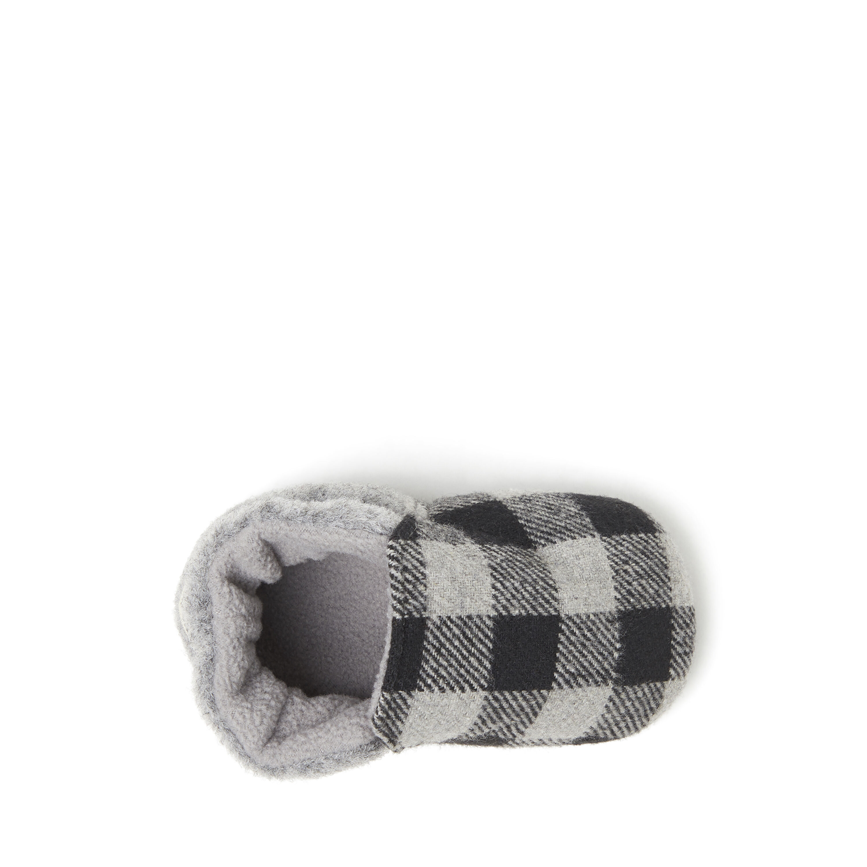Baby Emerson Woven Plaid Closed Back Slipper