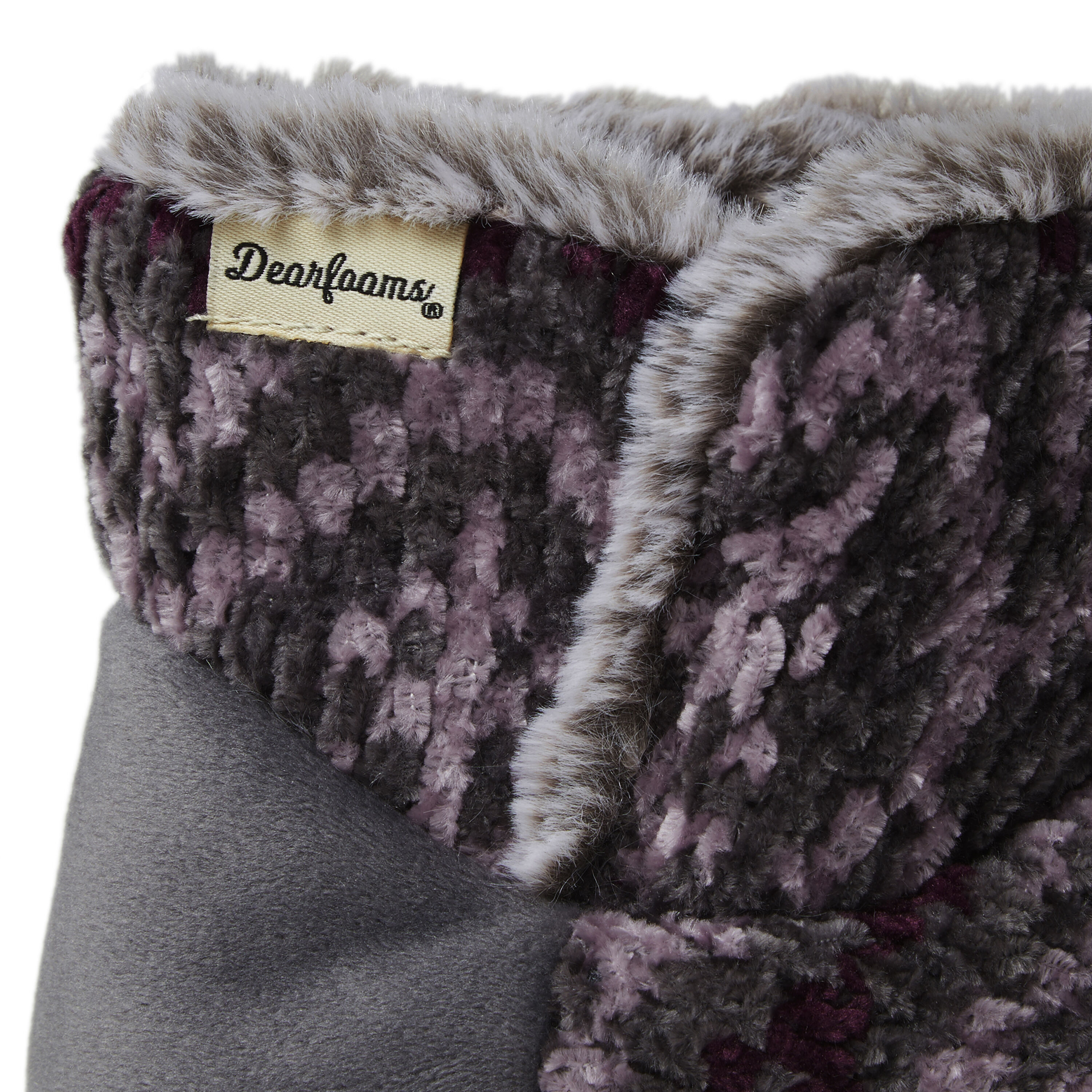 Women's Fairisle or Solid Chenille Knit Boot