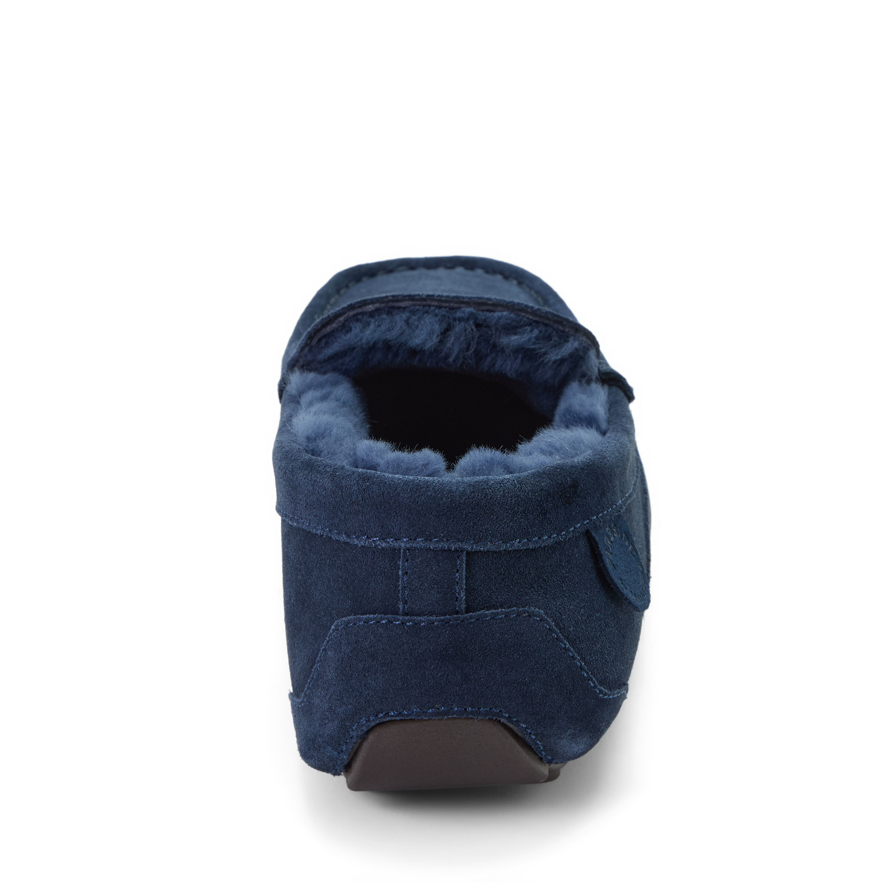 Men's Fireside by Dearfoams Melbourne Genuine Shearling Moccasin Slipper