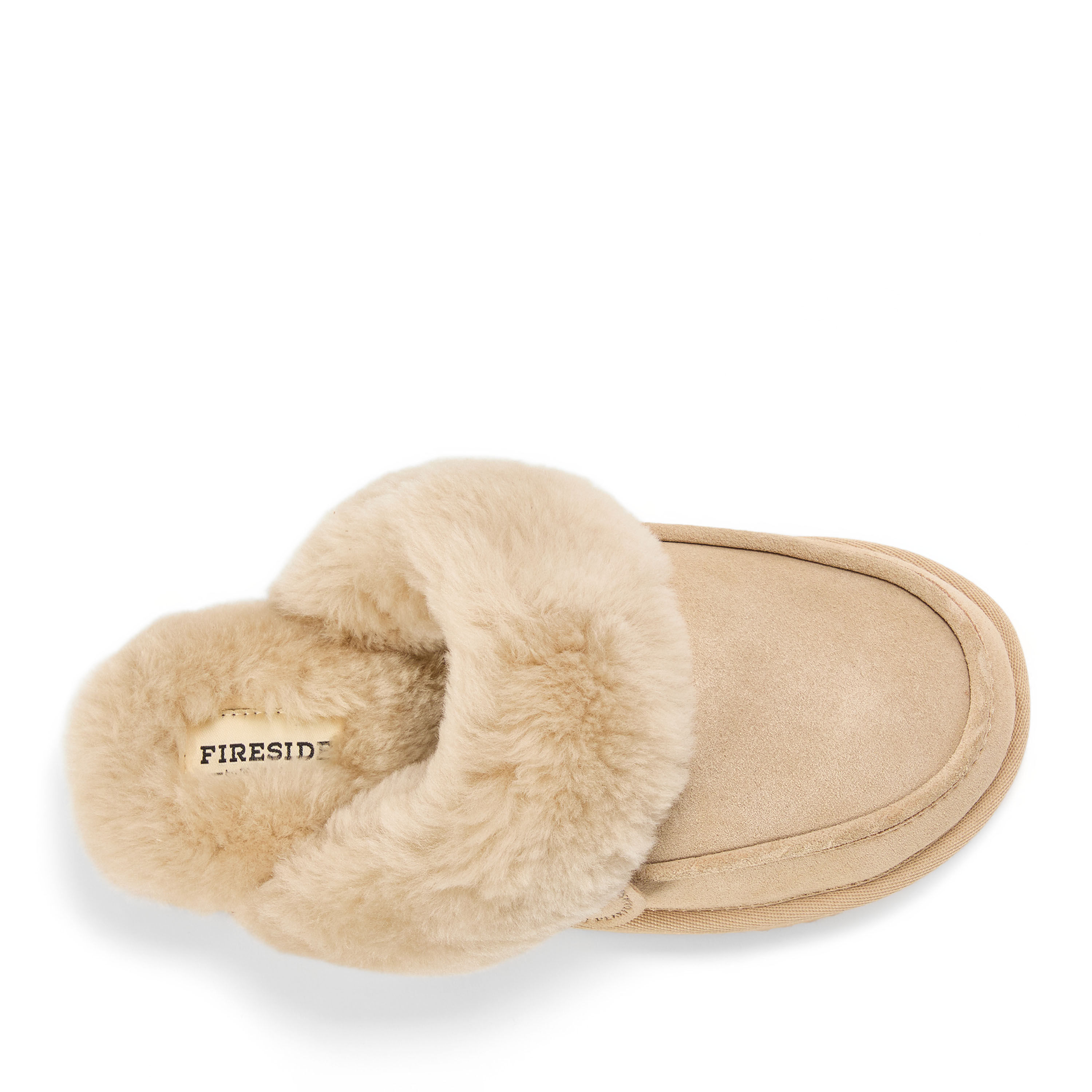 Women's Fireside by Dearfoams Melville Genuine Shearling Scuff